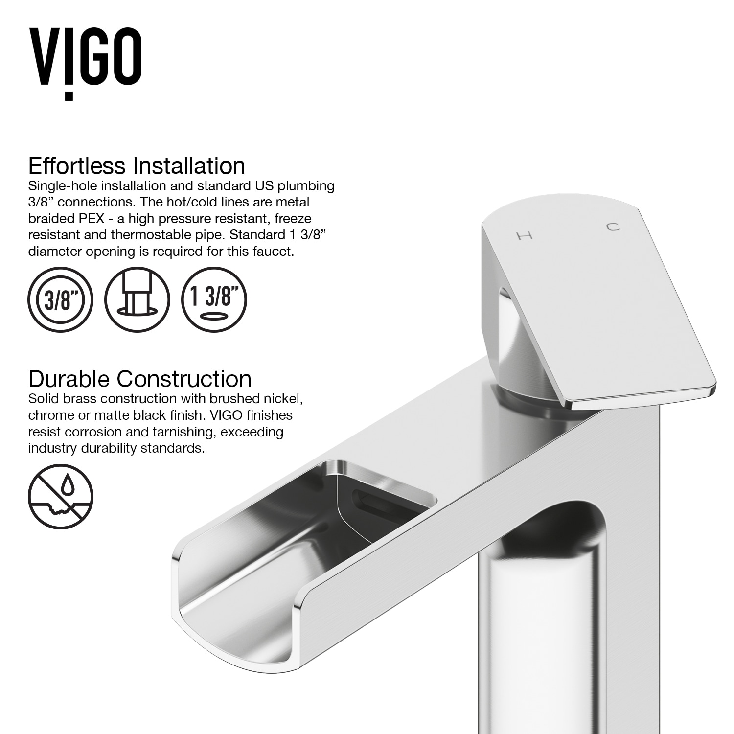 VIGO VGT936 Bath-Sink - View #12
