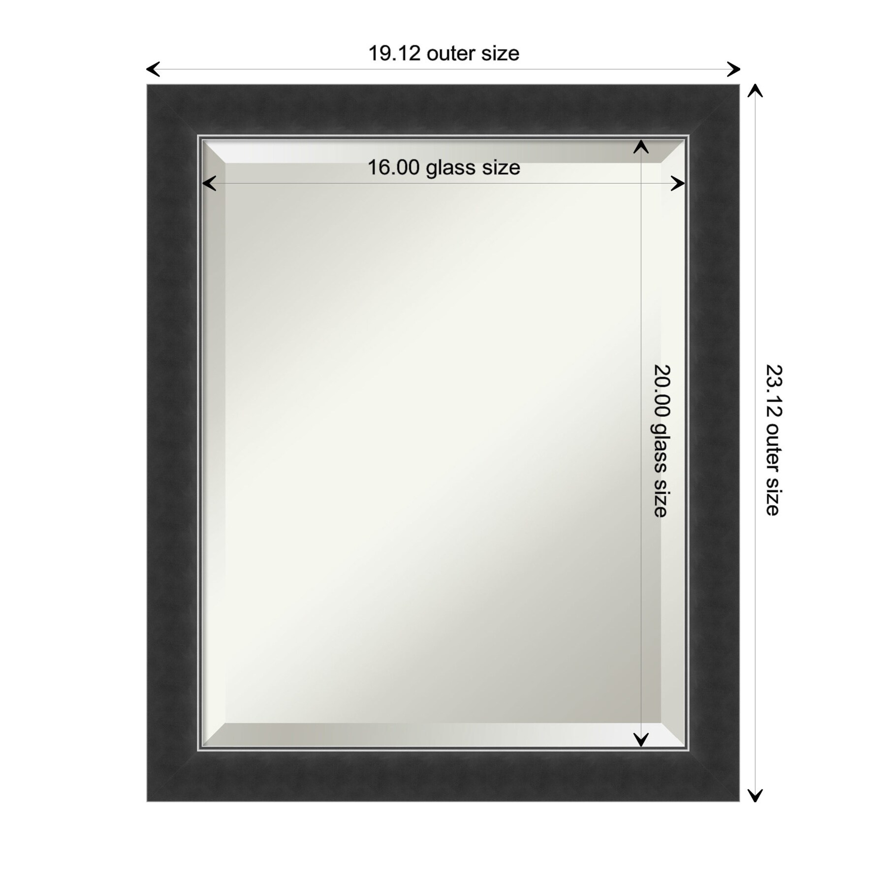 Amanti Art DSW1378140 Framed-Bath-Mirrors - View #3