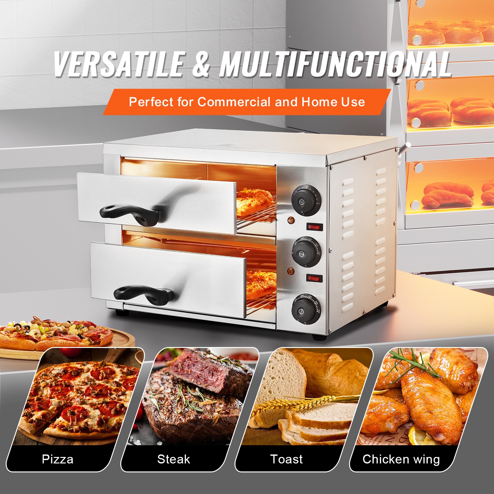 VEVOR SCCLMDRPSLSC06327V1 Outdoor-Pizza-Ovens - View #6