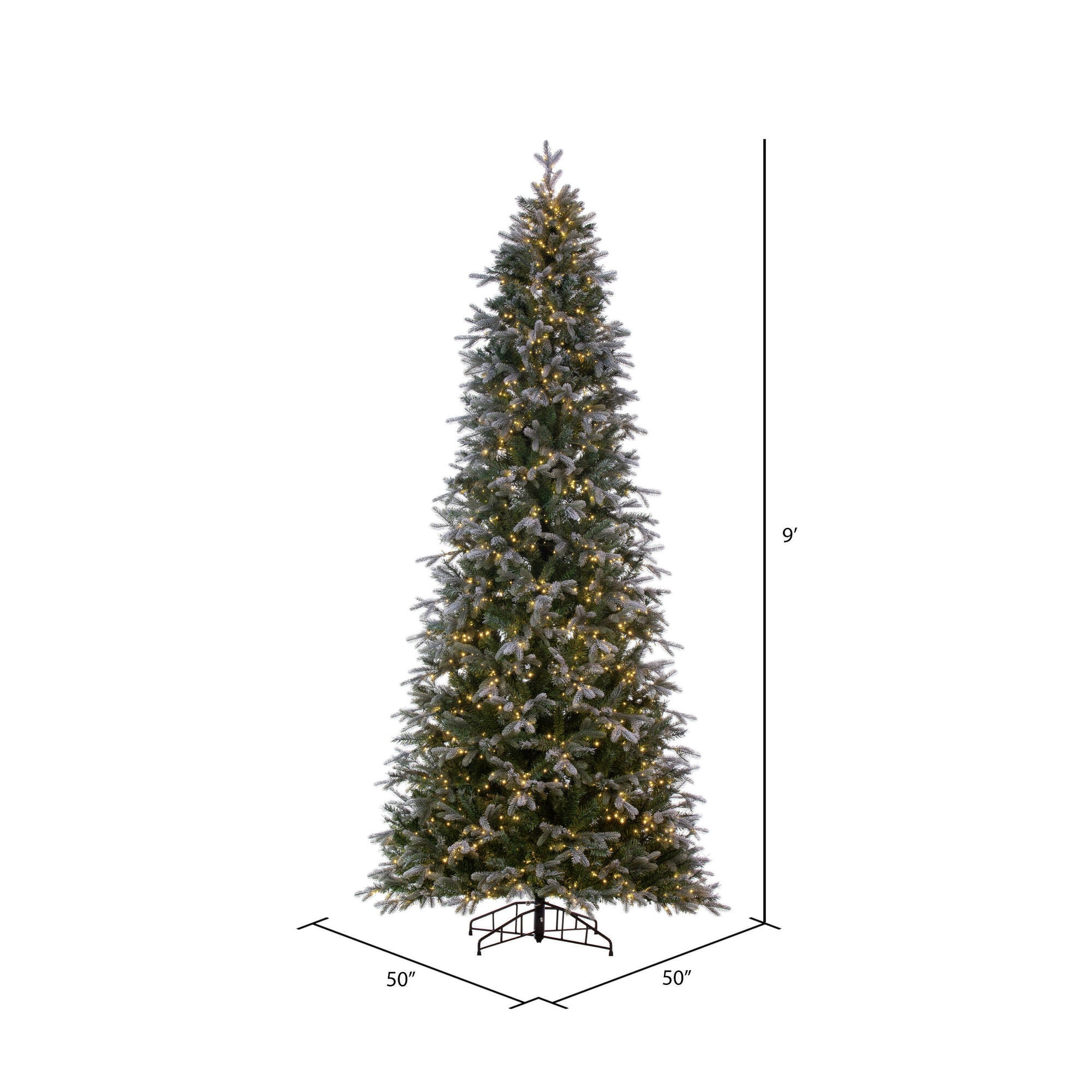 Vickerman K224583LED Artificial-Christmas-Trees - View #3
