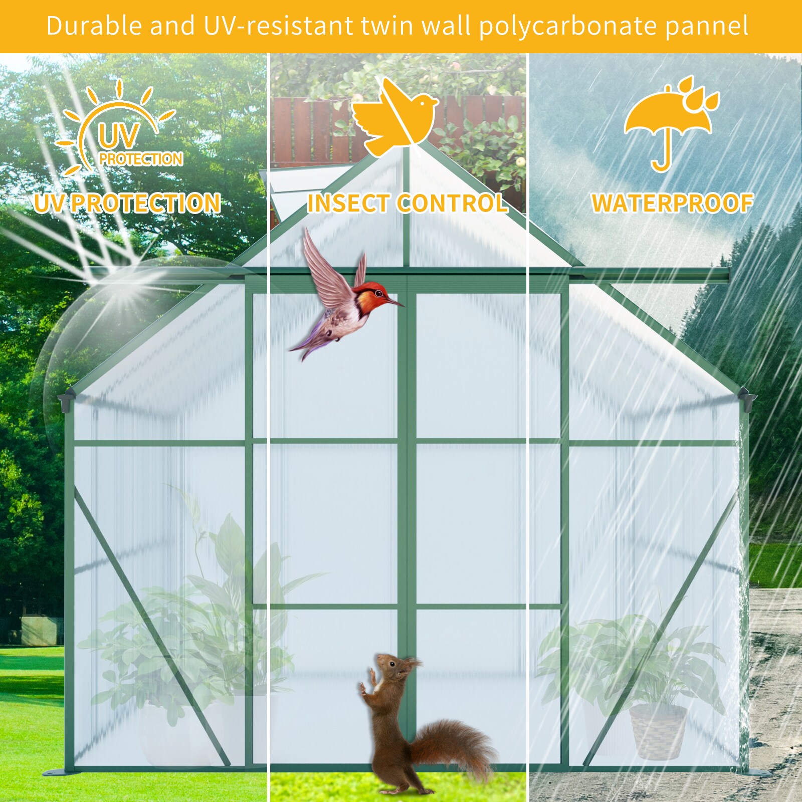 Mondawe MD-TP17-AAK greenhouses - View #3