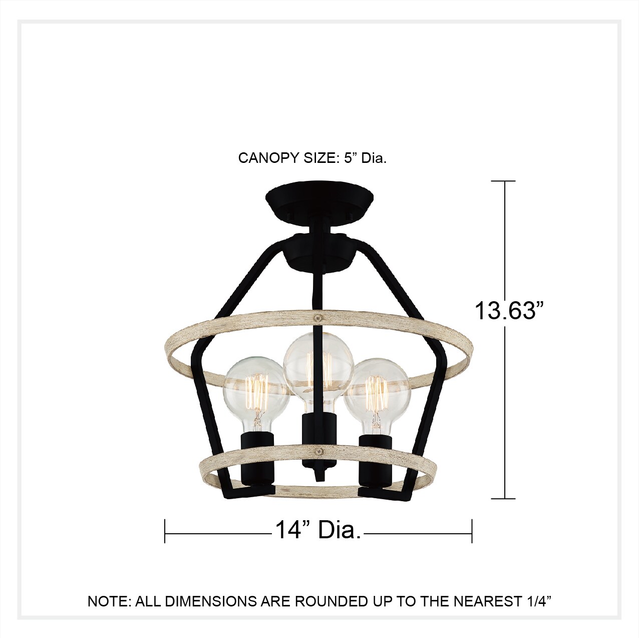 Quoizel LWS7970C3 flushmounts - View #7