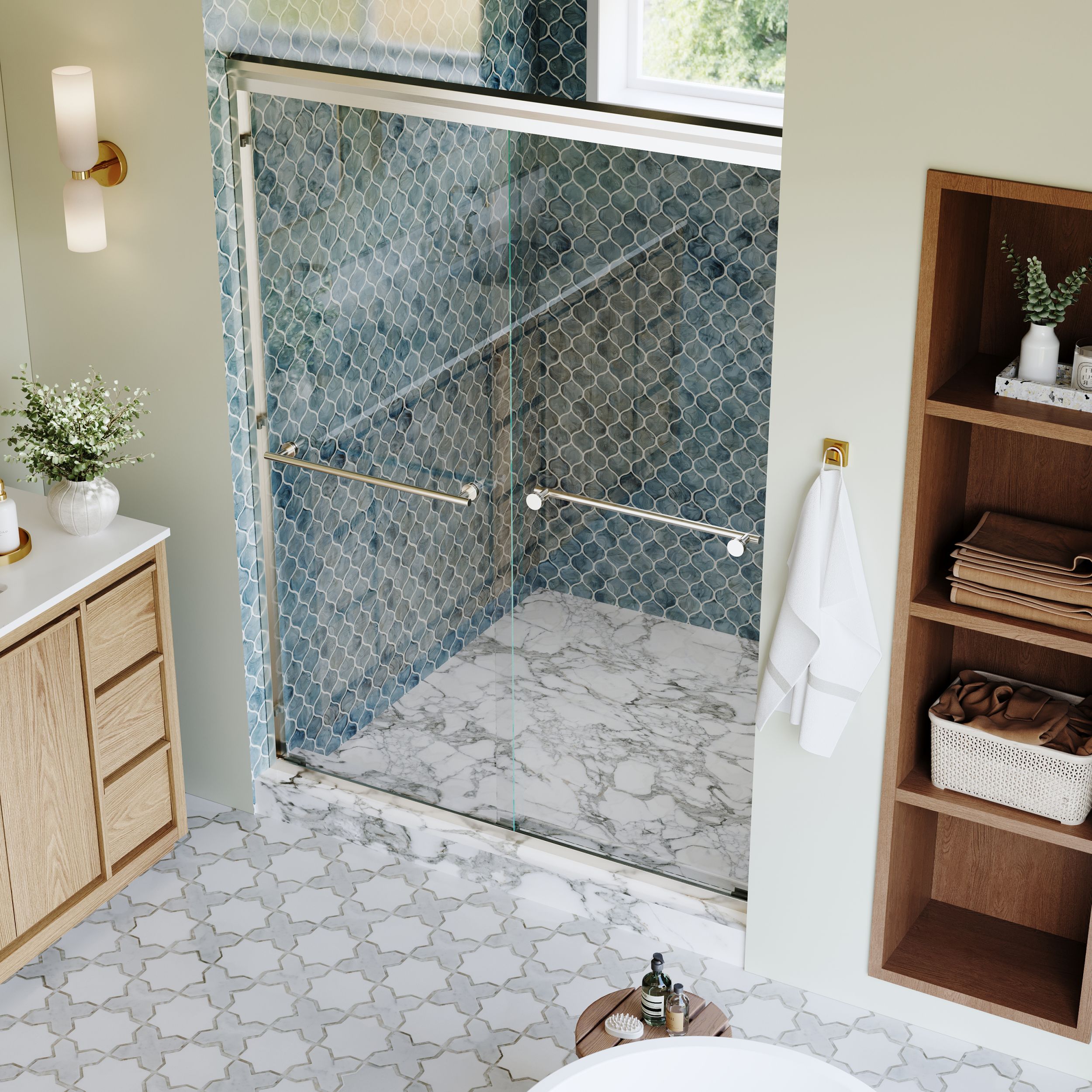 WELLFOR PARA-6072BN Shower-Doors - Thumbnail View #2