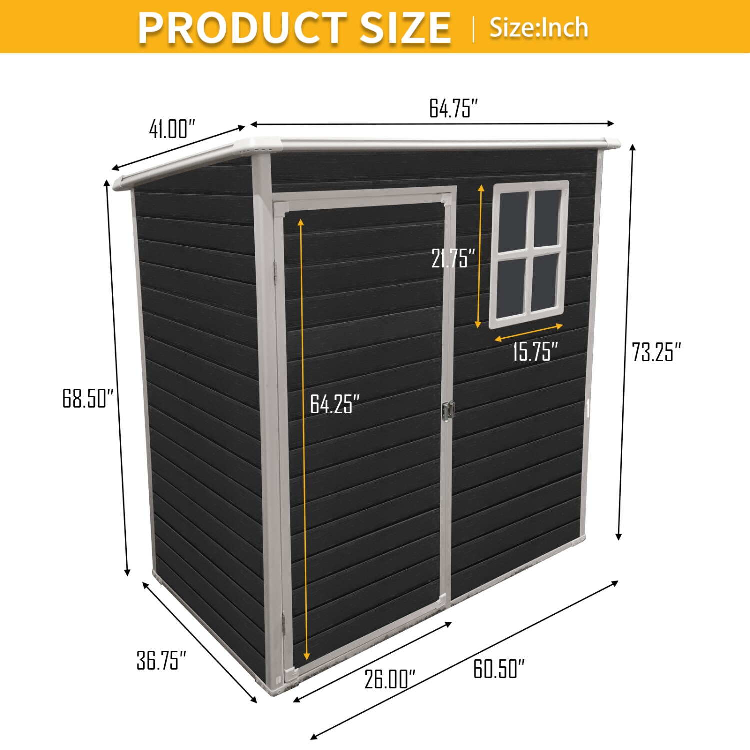 Streamdale Furniture W540S00041 Metal-Storage-Buildings-Sheds - View #7