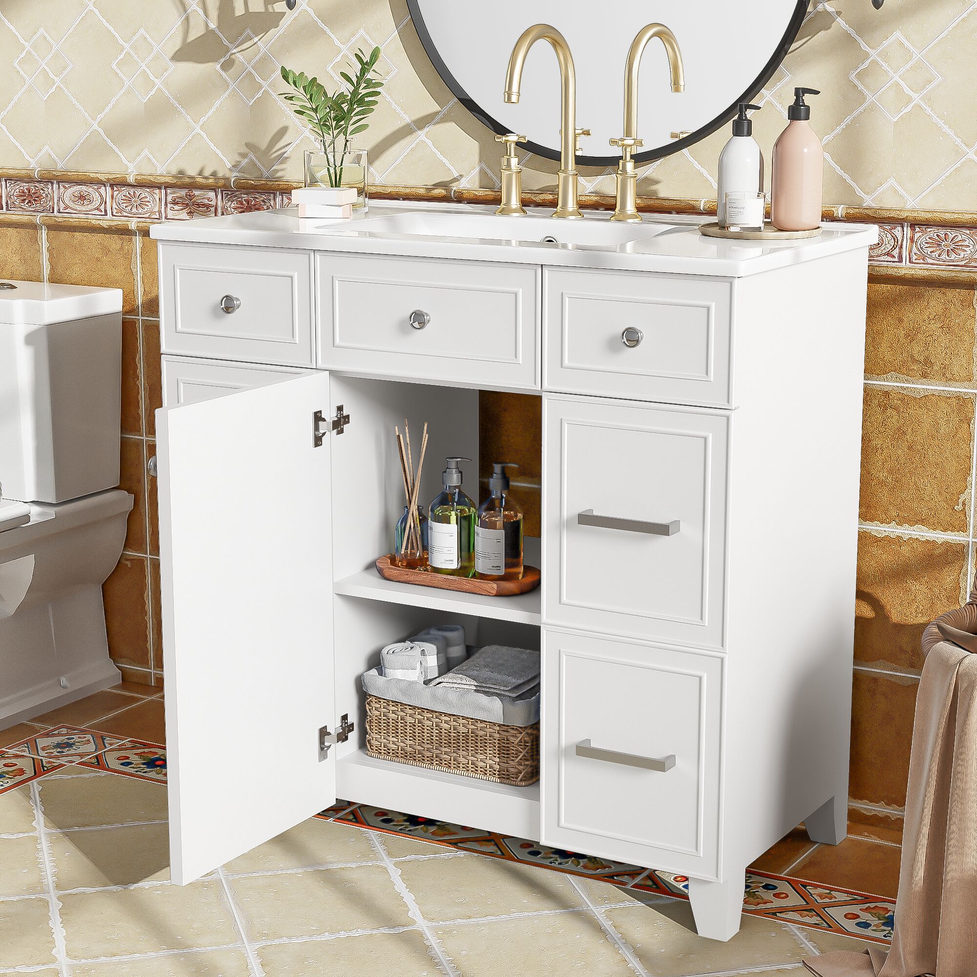 Qualler QDUVT663K Bath-Vanity-Combo - View #2