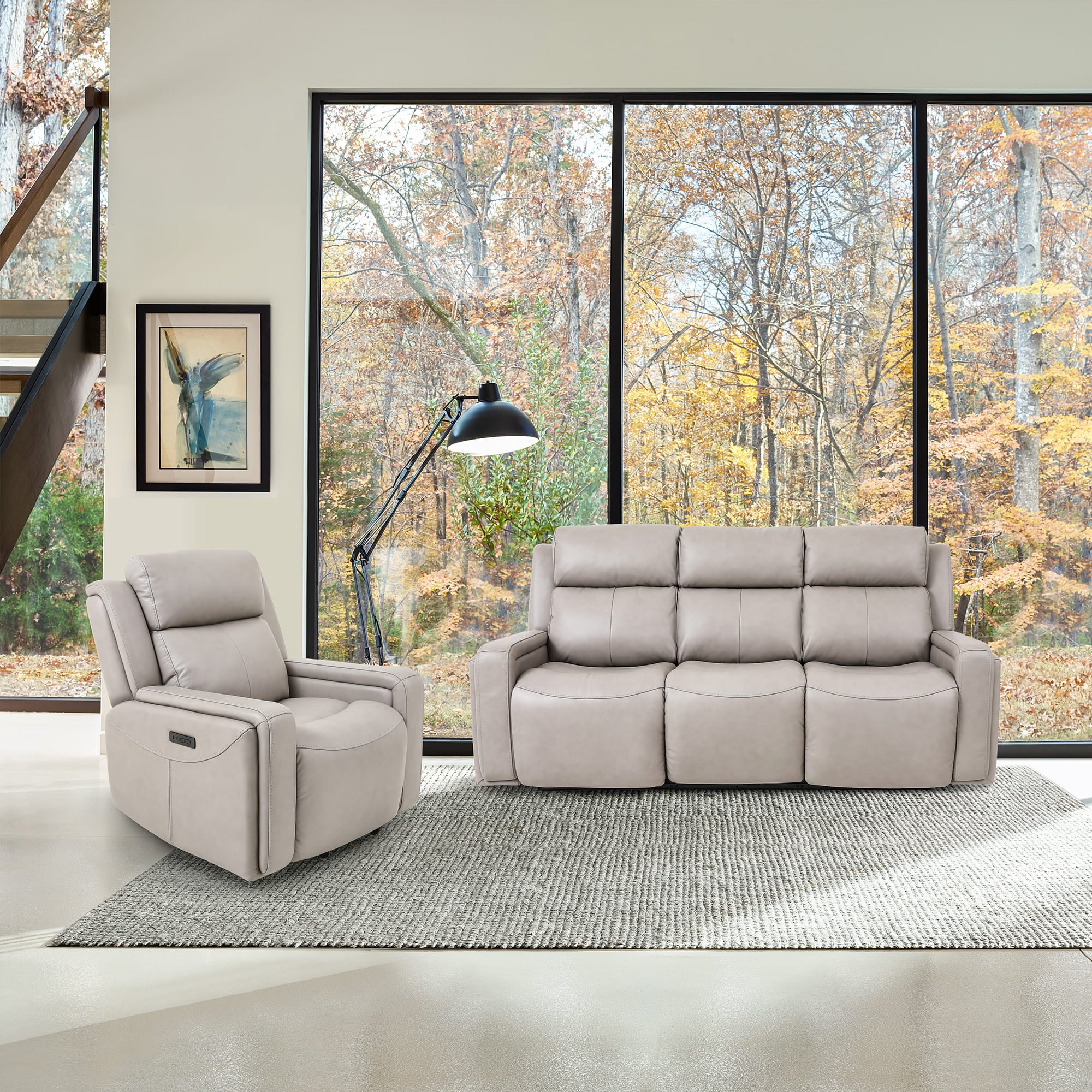 Armen Living LCCL3GR Sofas-Loveseats - View #10