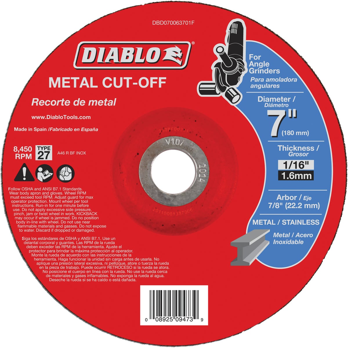 Diablo 1000580 Abrasive-Wheels - View #2
