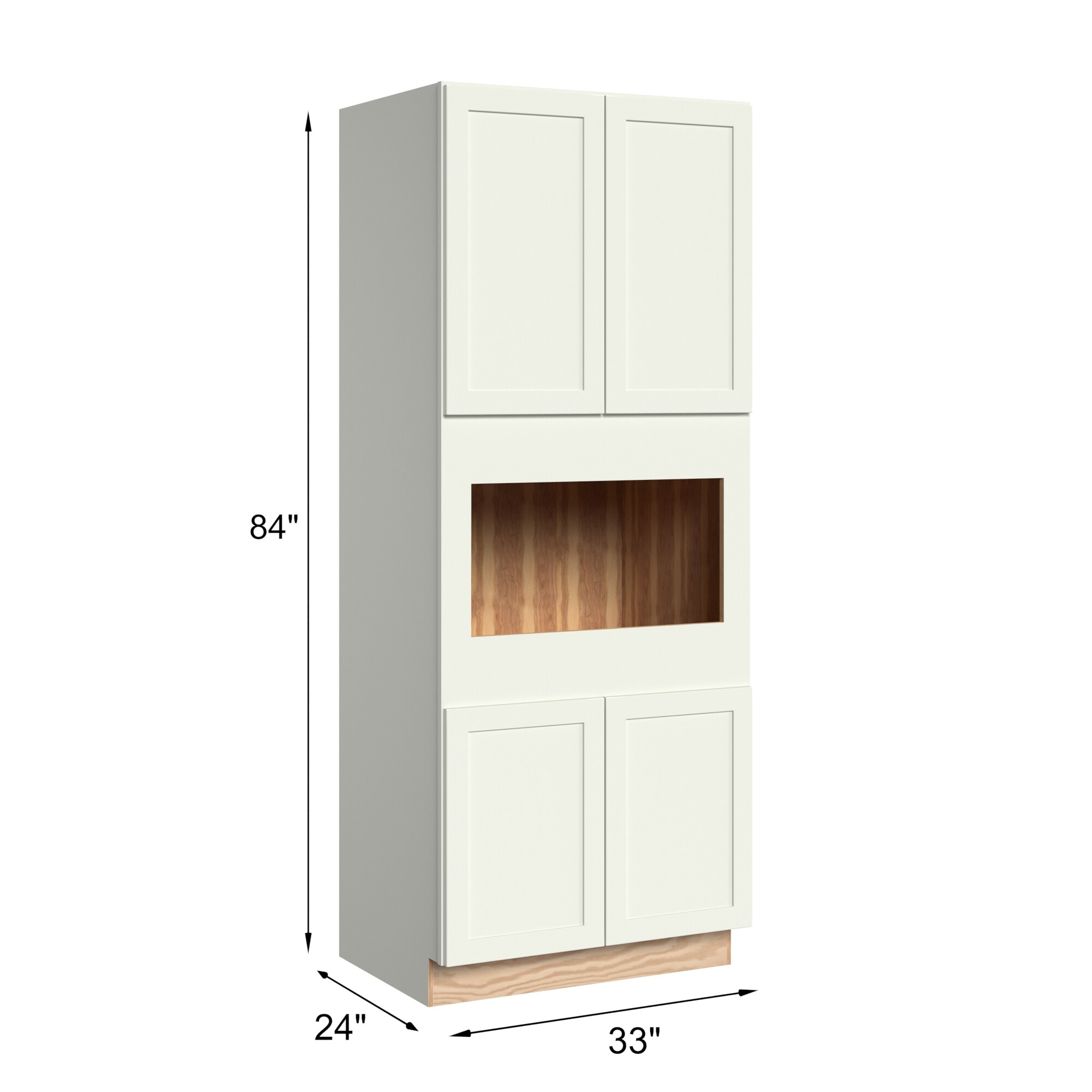 KraftMaid Momentum OC332484SG71 Cabinets-Kitchen - View #3