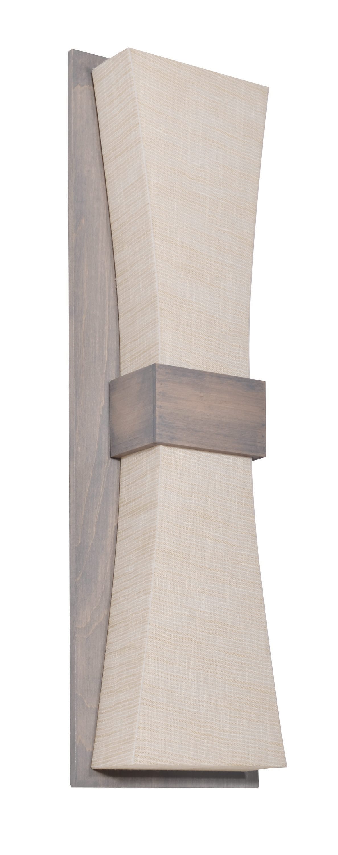 AFX ADS051914LAJUDWG-JT Aberdeen 5.5-in W 1 -Light Gray Integrated LED Wall Sconce
