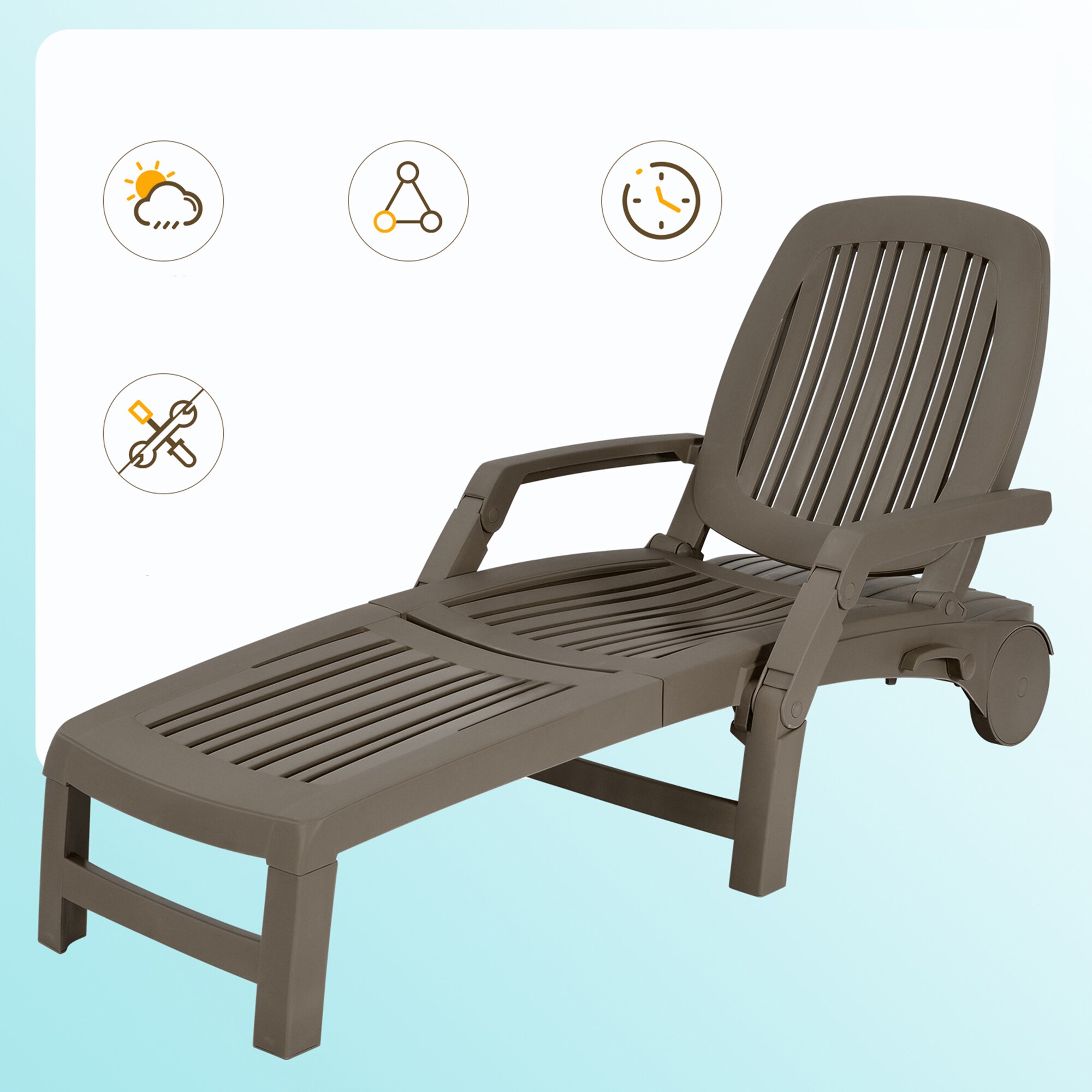 Costway OP70717CF Patio-Chairs - View #4