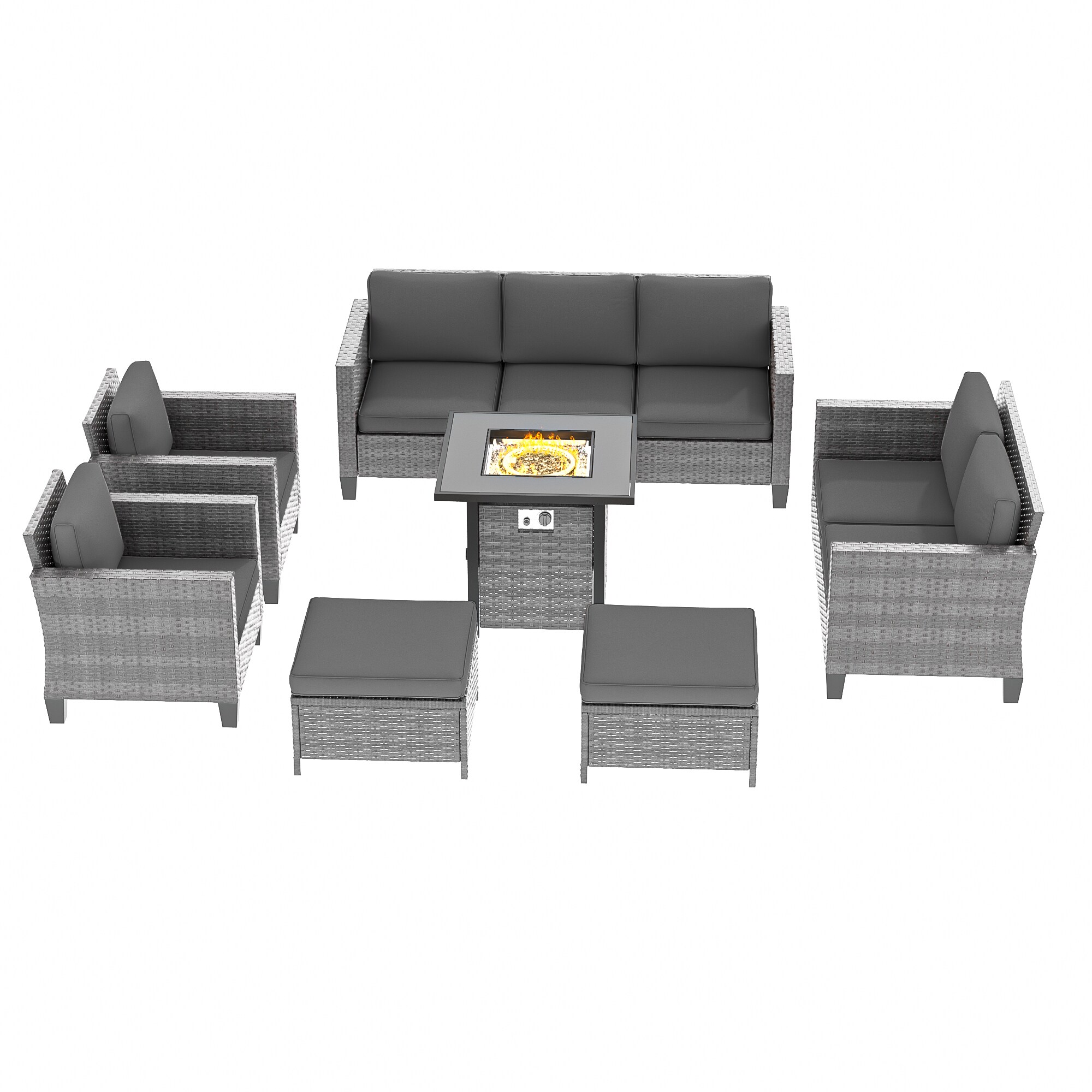 ACEGOSES LW-115BLY-S3T4 Patio-Conversation-Sets - View #2