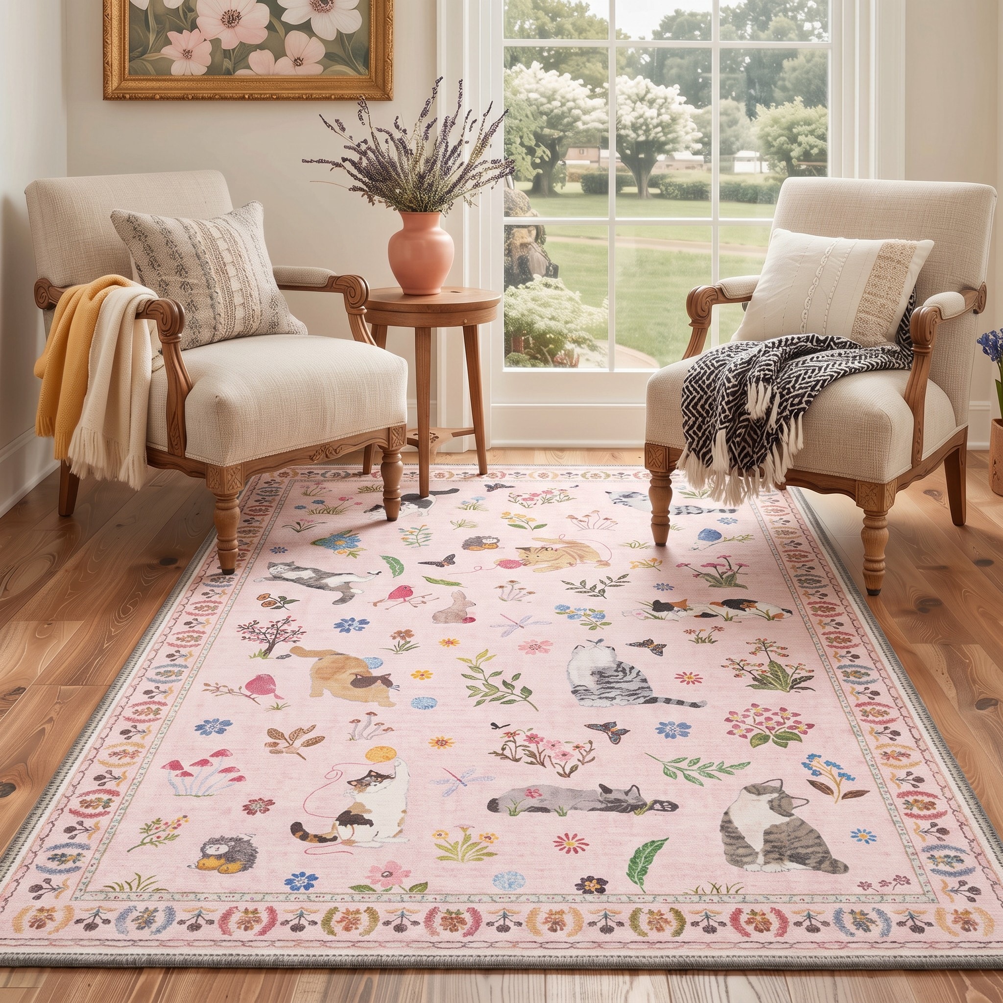 BAVNI ARN020-PINK-2.5X10 rugs - View #3