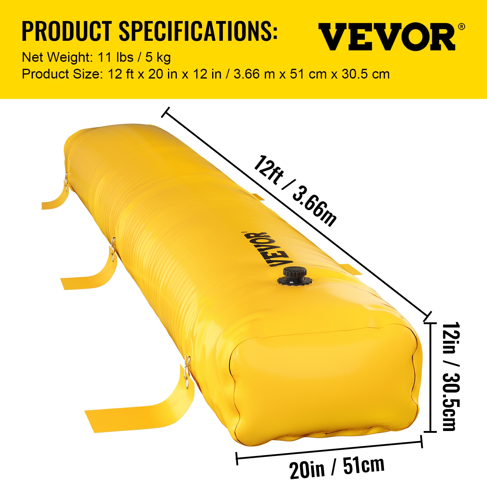 VEVOR F12FT20IN12IN76FRV0 Flood-Bags - View #8