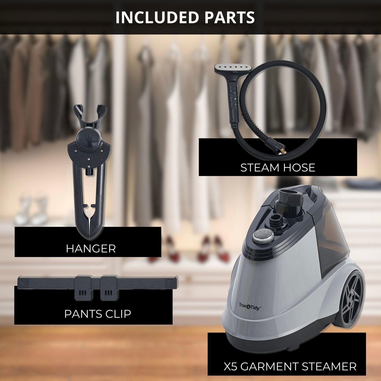 Salav AUTOX5 GRAY Fabric-Steamers - View #7
