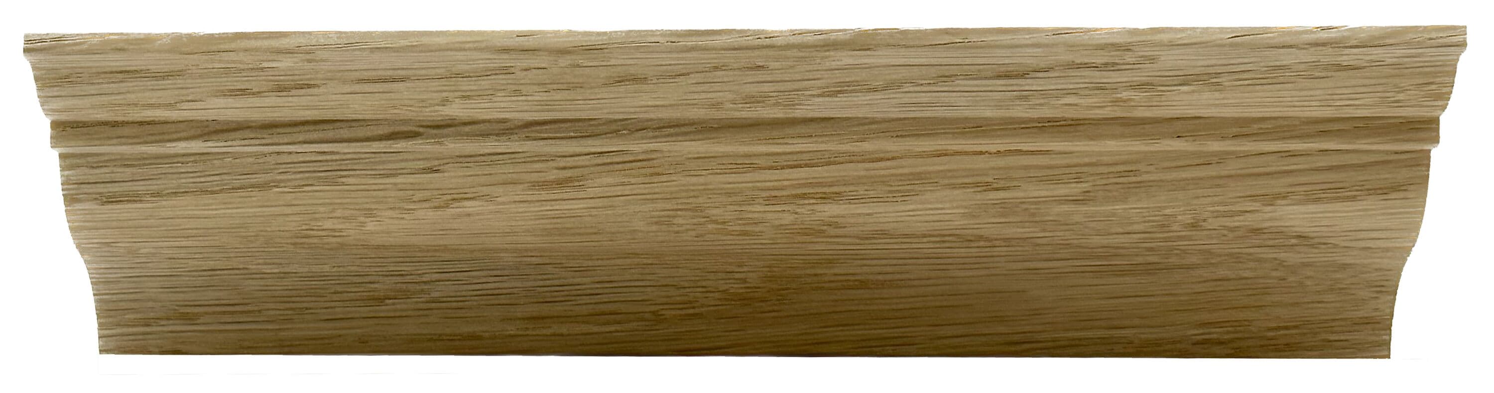 Northeast Wood Products NCR3125-1WO Colonial Style Crown Moulding 8-ft Oak Unfinished Wood Crown Moulding