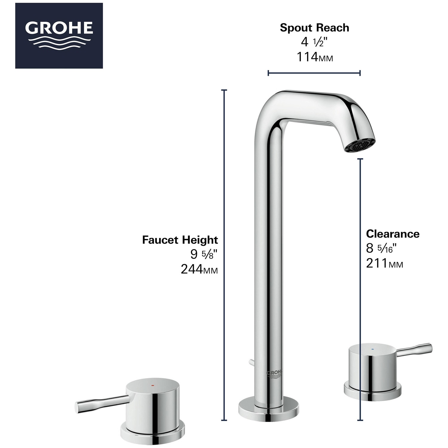 GROHE 20297ENA Lavatory-Faucets - View #6