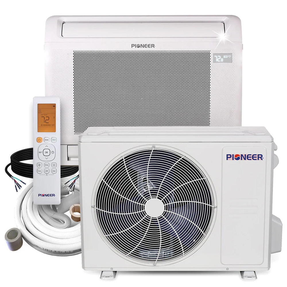 Pioneer Quantum Ultra 1 zone 12000-BTU Ductless Mini Split Air Conditioner Heat Pump Included with 230-Volt Sansujyuku sansujyuku.com