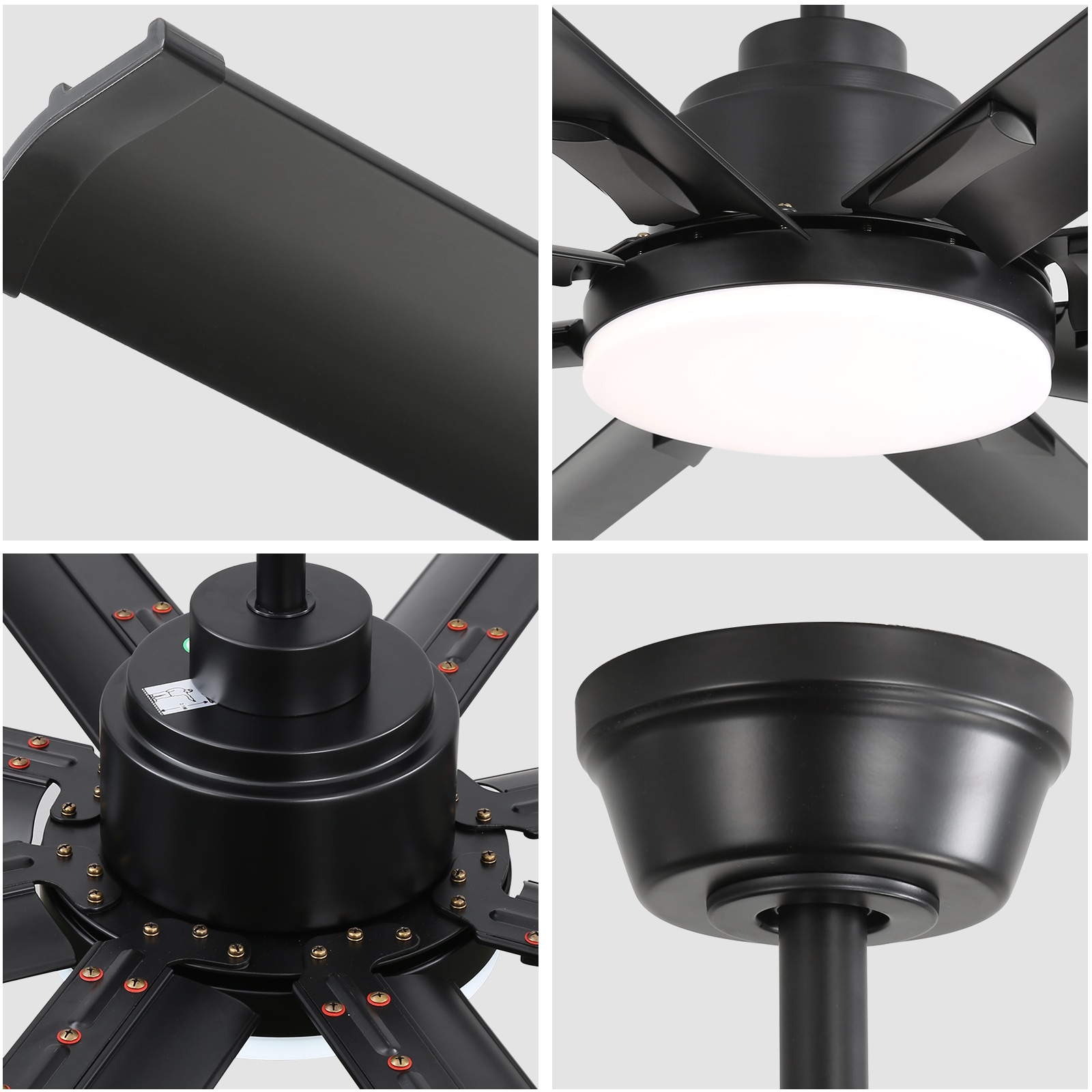 WELLFOR KBSE-001WH Ceiling-Fans - View #7