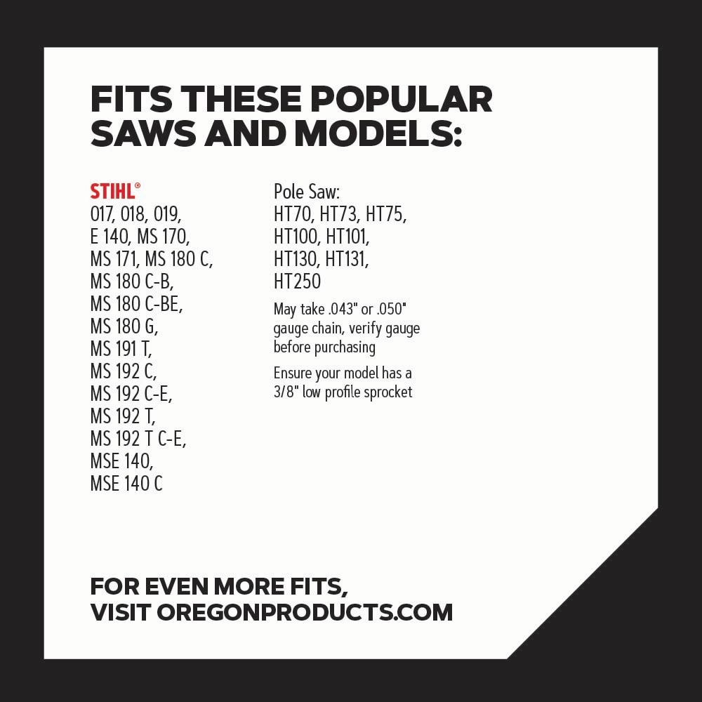 Oregon R55-21 Chain-Saw-Chains - View #3