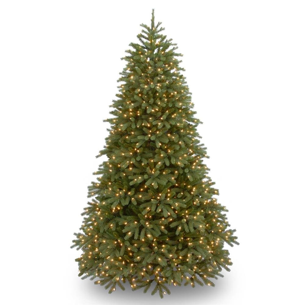 National Tree Company PEJF1-D02-75 7.5-ft Fraser Fir Pre-lit Artificial Christmas Tree with LED Lights