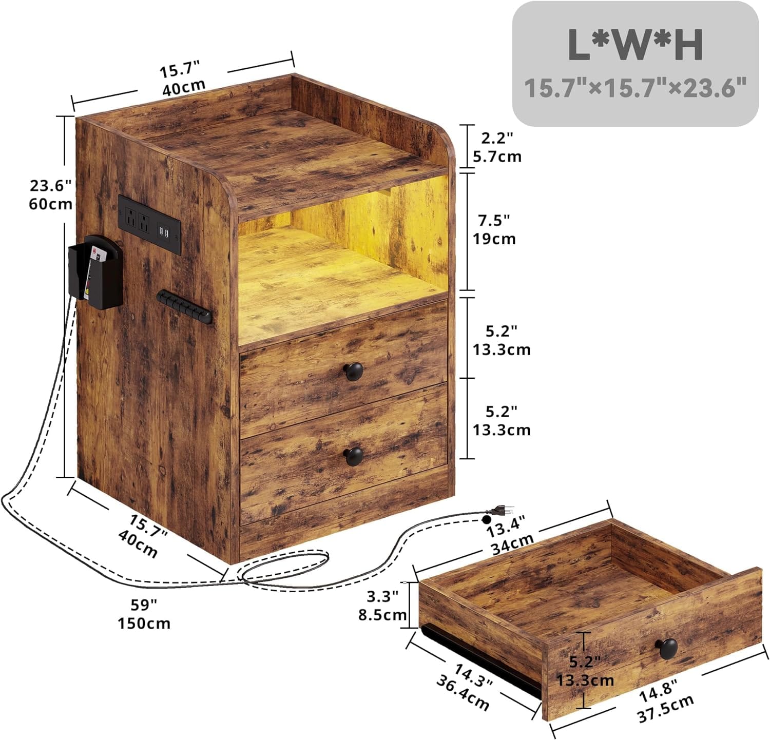 Likimio GS5UGCNEWIIBYQXU nightstands - View #2
