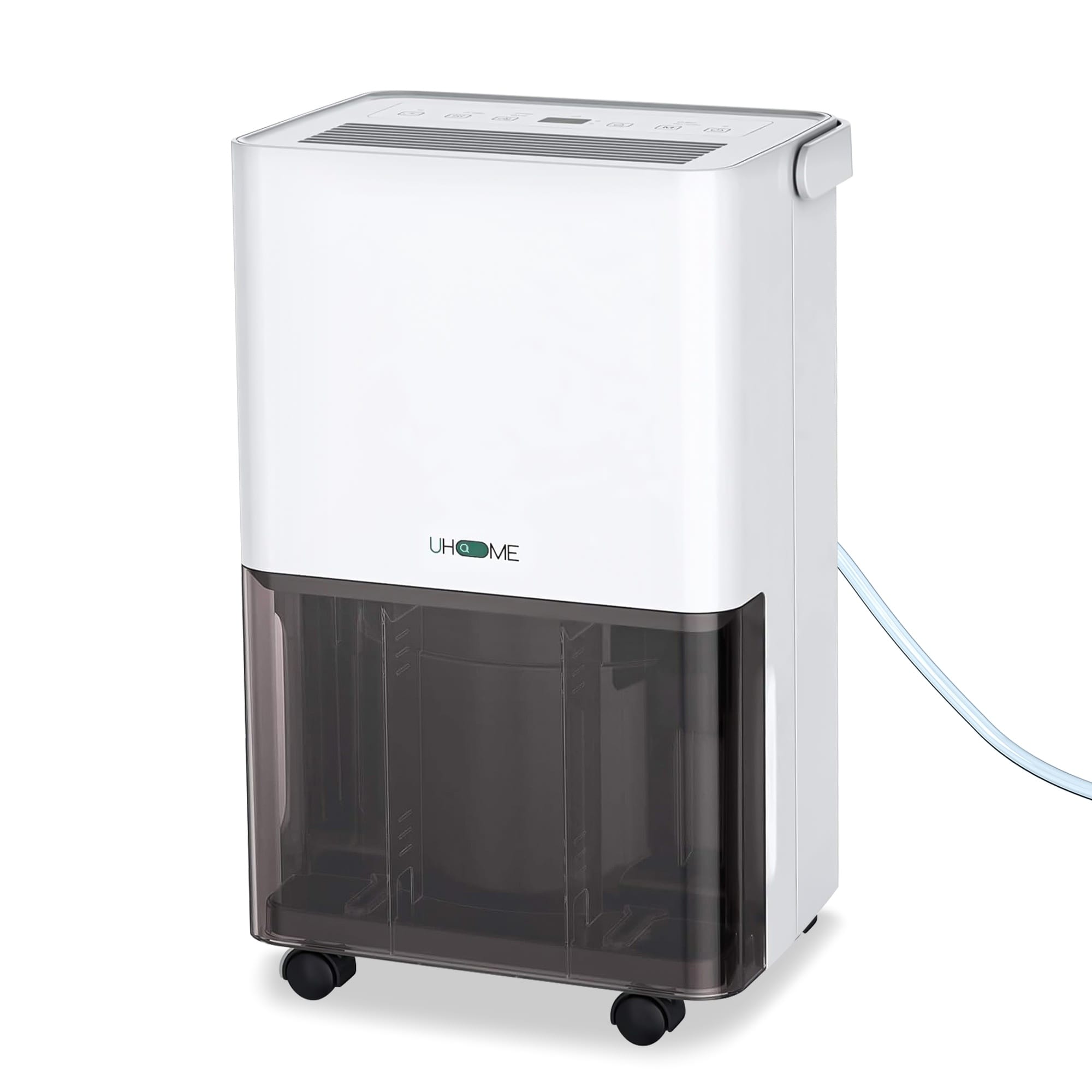 EdenDirect 30 pt. Dehumidifier (For Rooms 1001 - 1500 sq. ft) For Basements, Bathrooms, in White