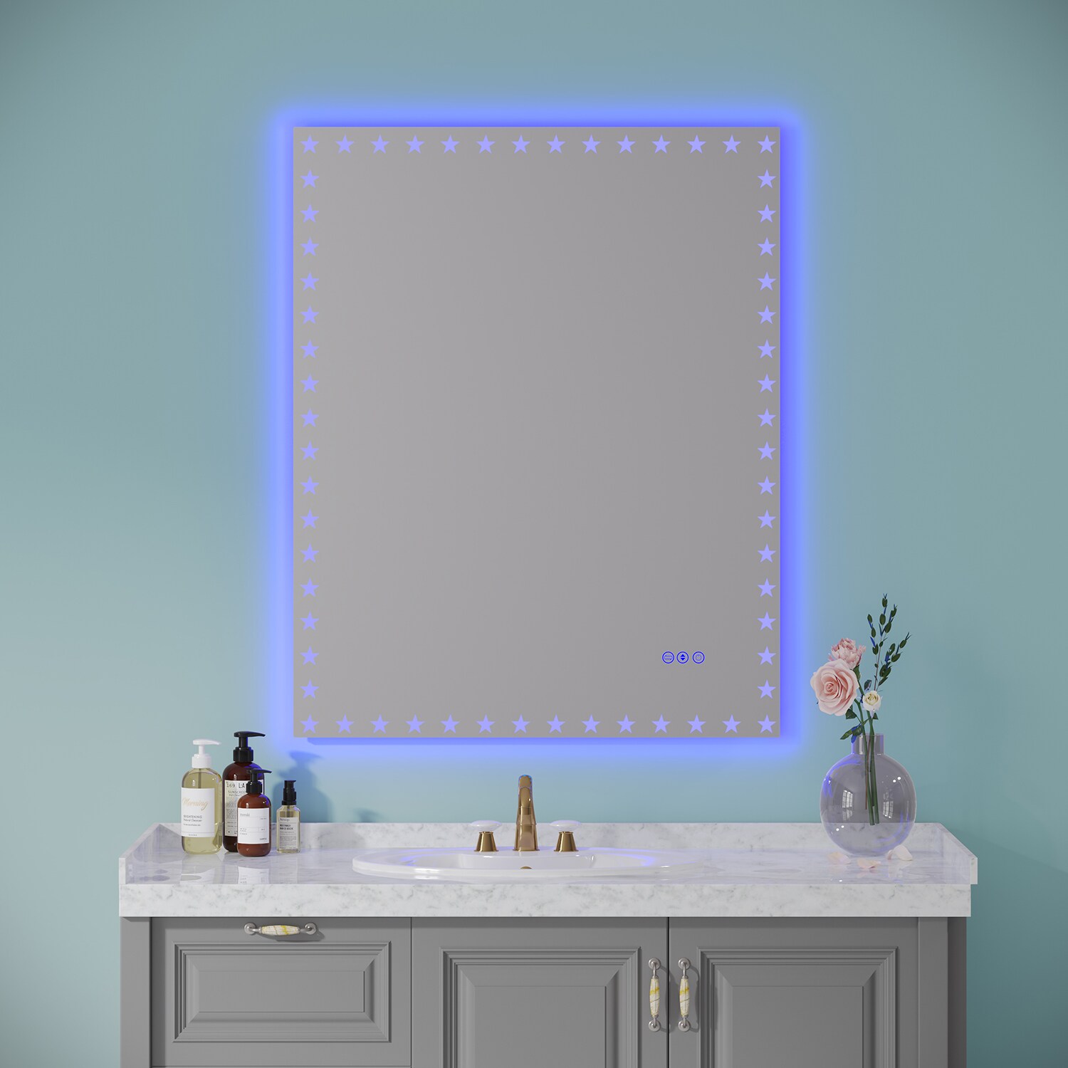 SINOFURN SYA760163SL Framed-Bath-Mirrors - View #16
