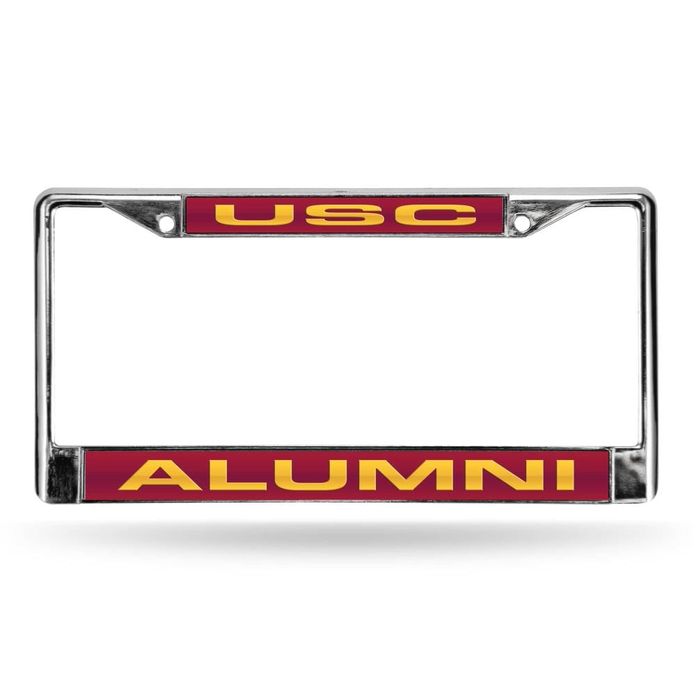 License plate frame USC Trojans Exterior Car Accessories at Lowes.com