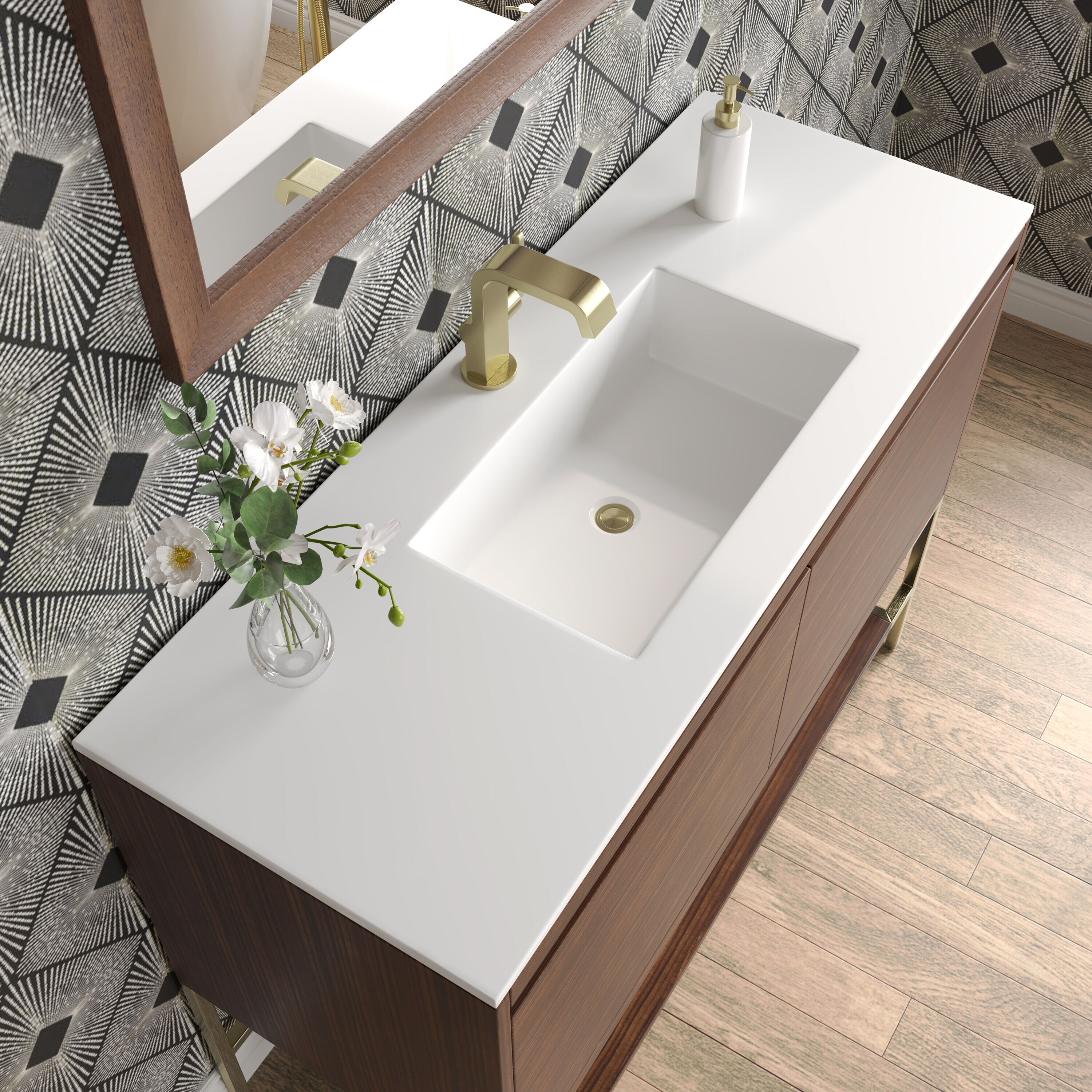 James Martin Vanities 805-V47.3-W-CB-GW Bath-Vanity-Combo - View #6