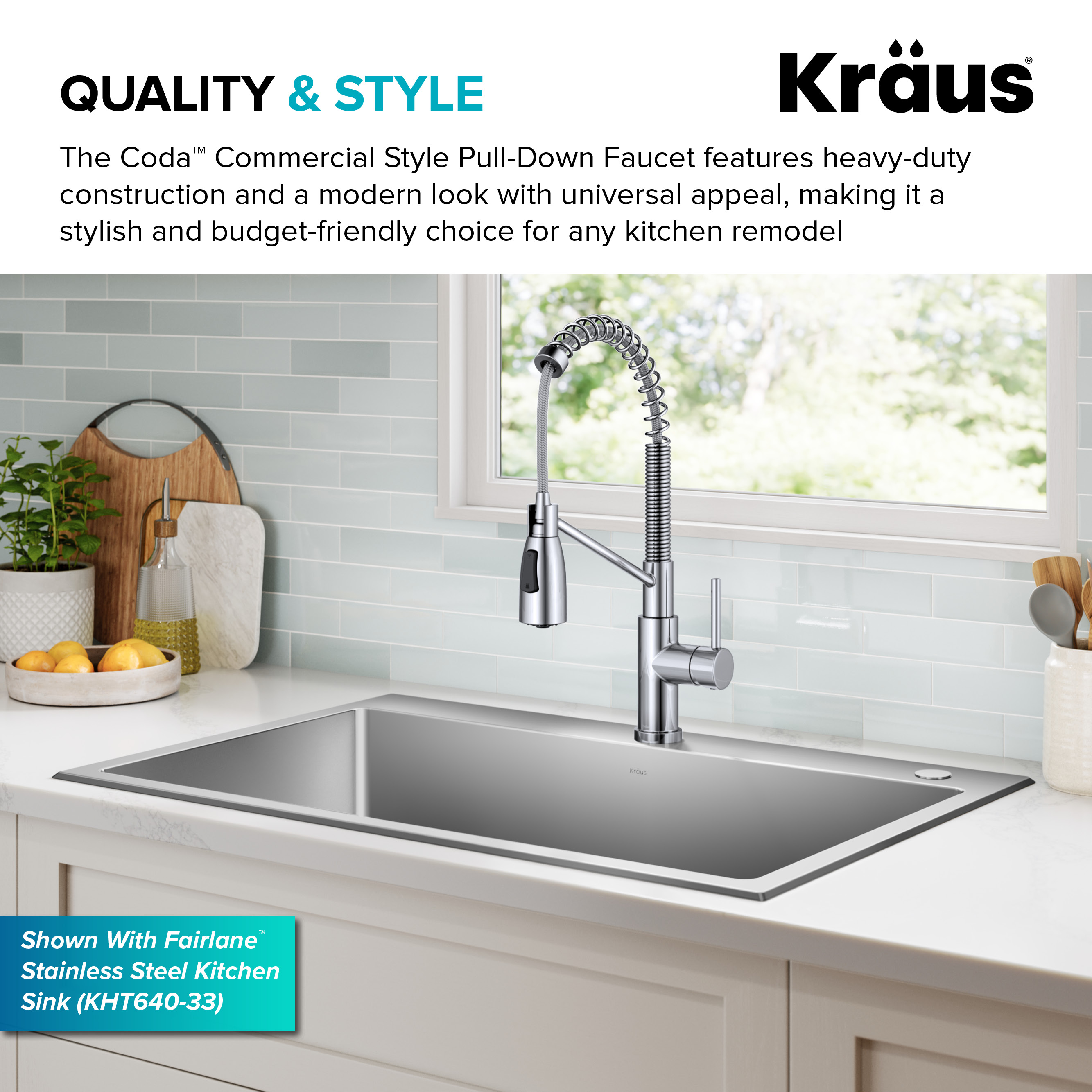 Kraus KPF-1617CH Kitchen-Faucets - View #5