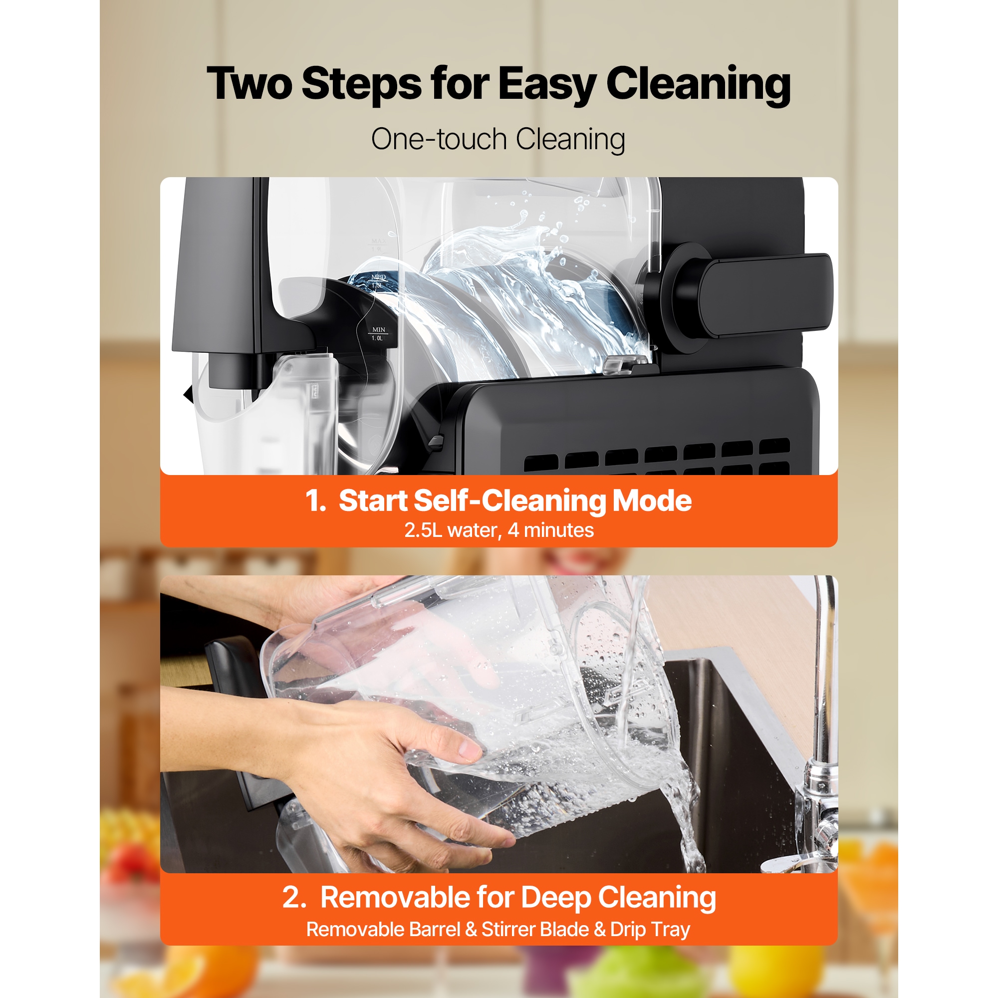 VEVOR SCMNXRJ12LDG08821V1 Frozen-Drink-Makers - View #6