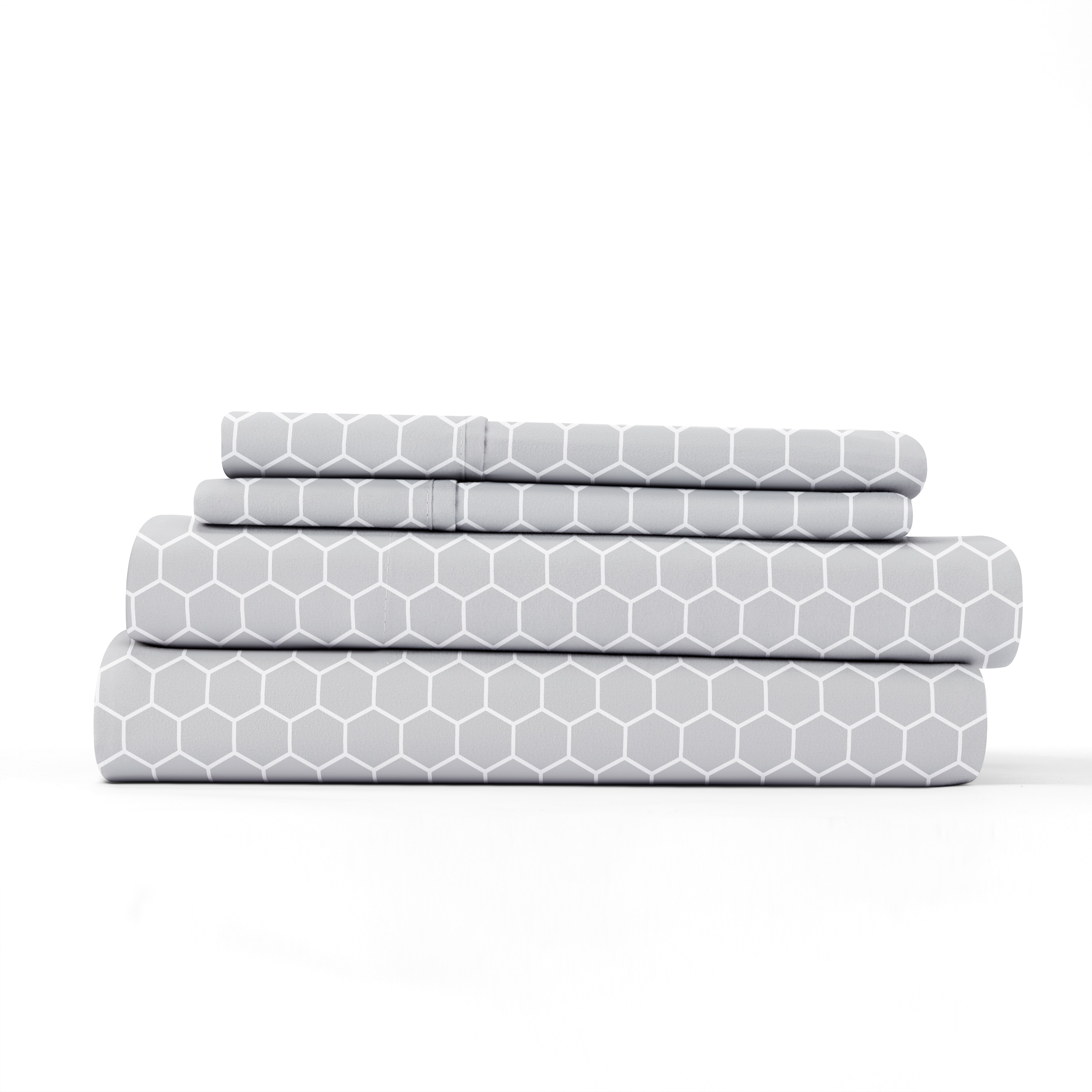 Ienjoy Home IEH-4PC-HOC-TW-GR Sheet-Sets - View #3
