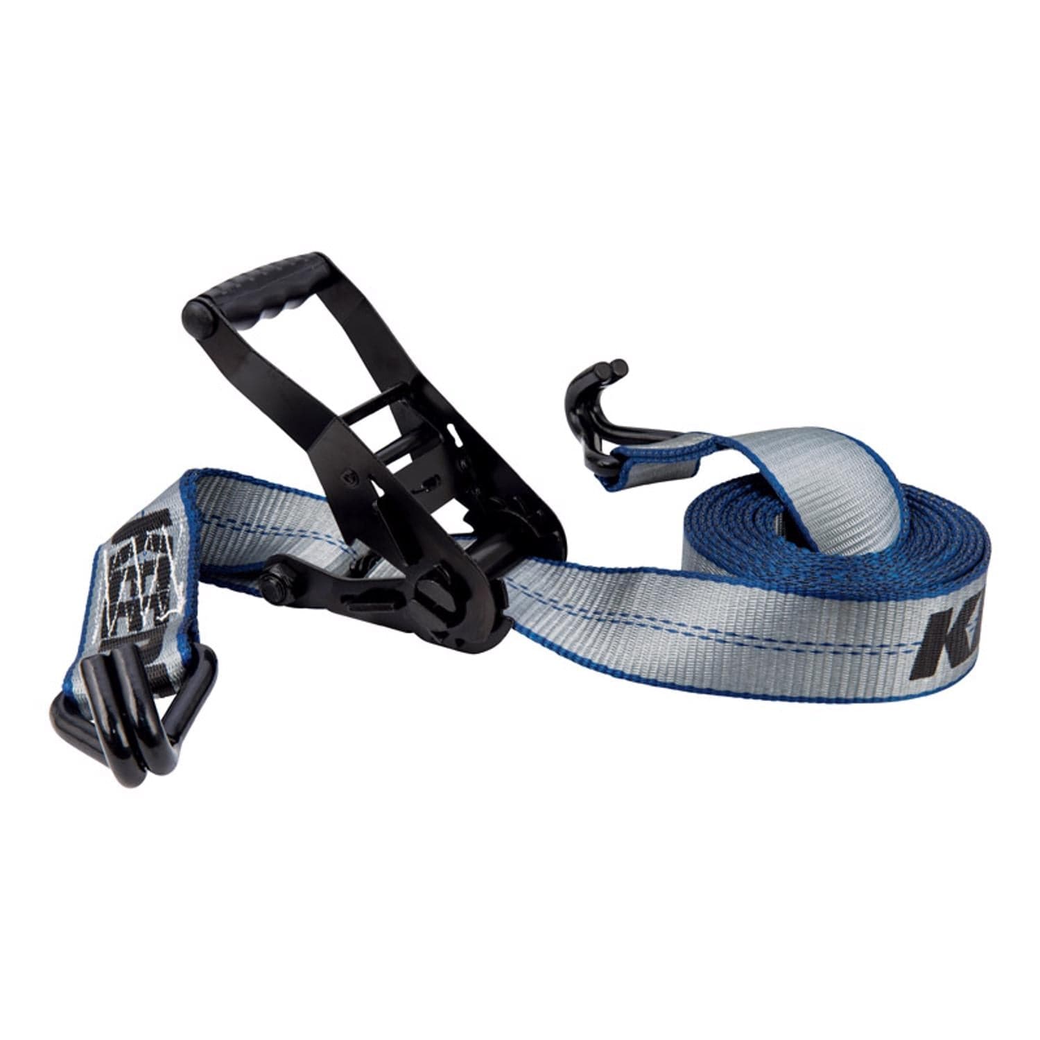 Keeper  Extreme Edge 2 in x 14 ft Gray Ratchet Tie Down Strap 3333 lb WLL 5000 lb Break Strength 1 Pack