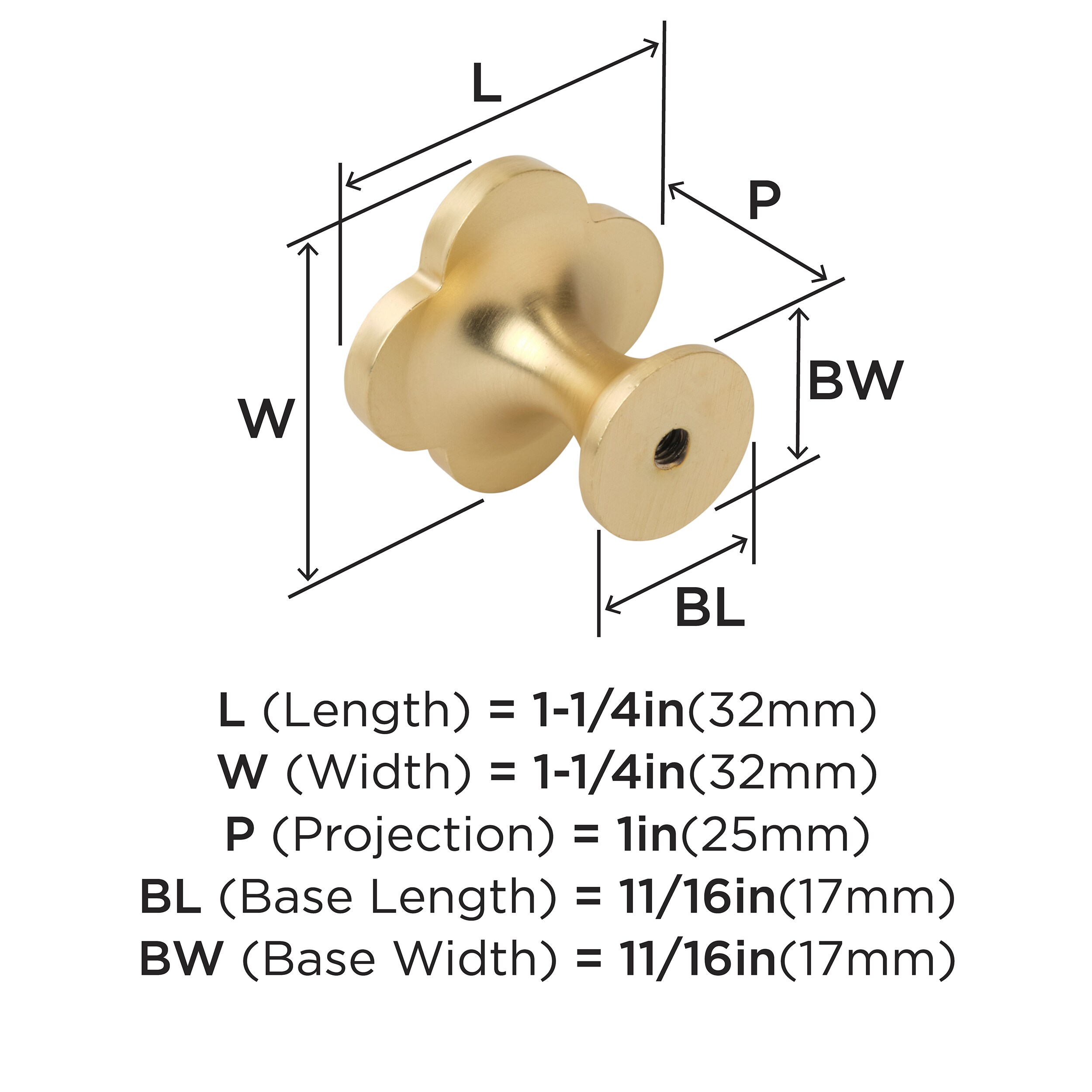 Amerock 2PK36970EMG Cabinet-Knobs - View #4