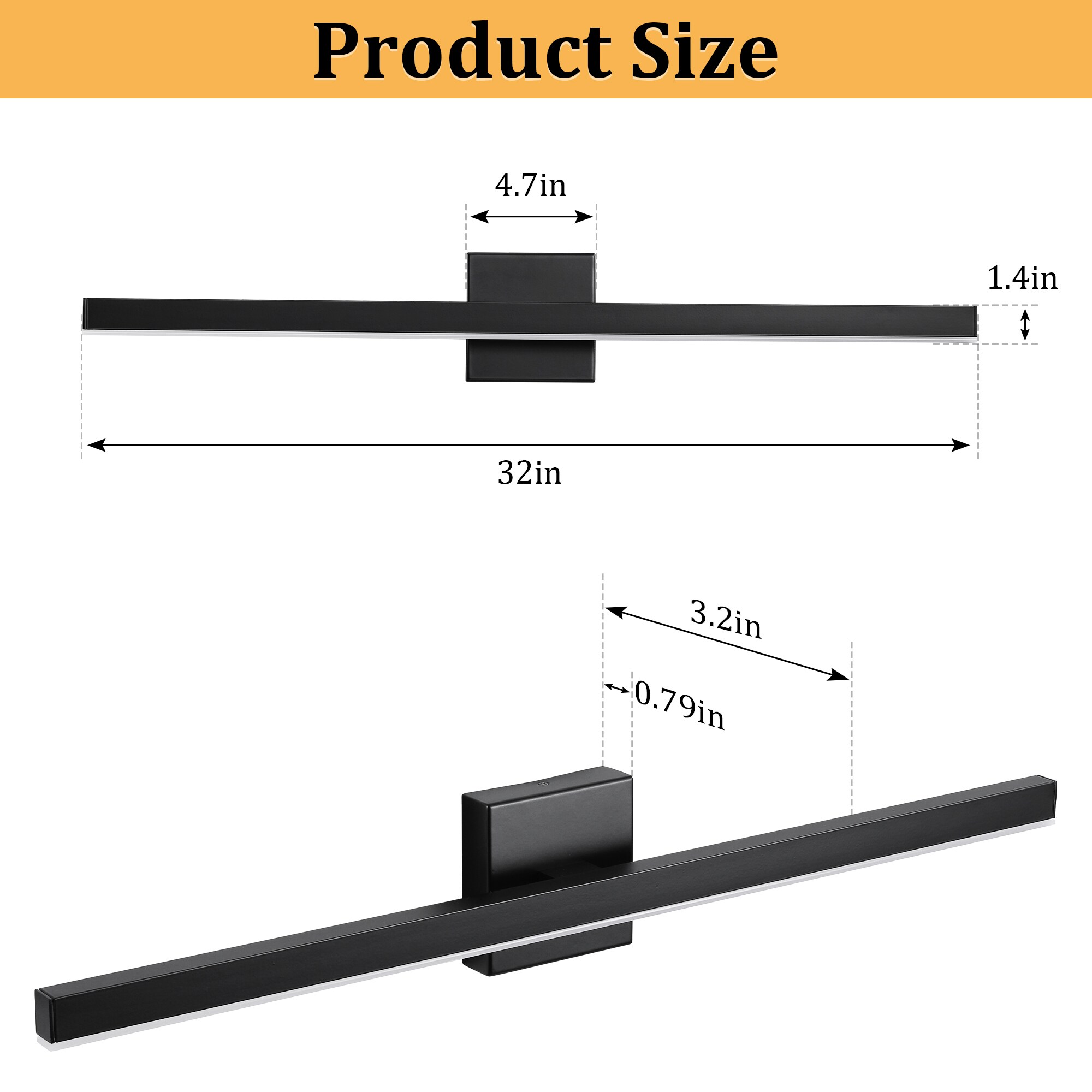 KAISITE 8203WL-32BK-US b089995 - View #2