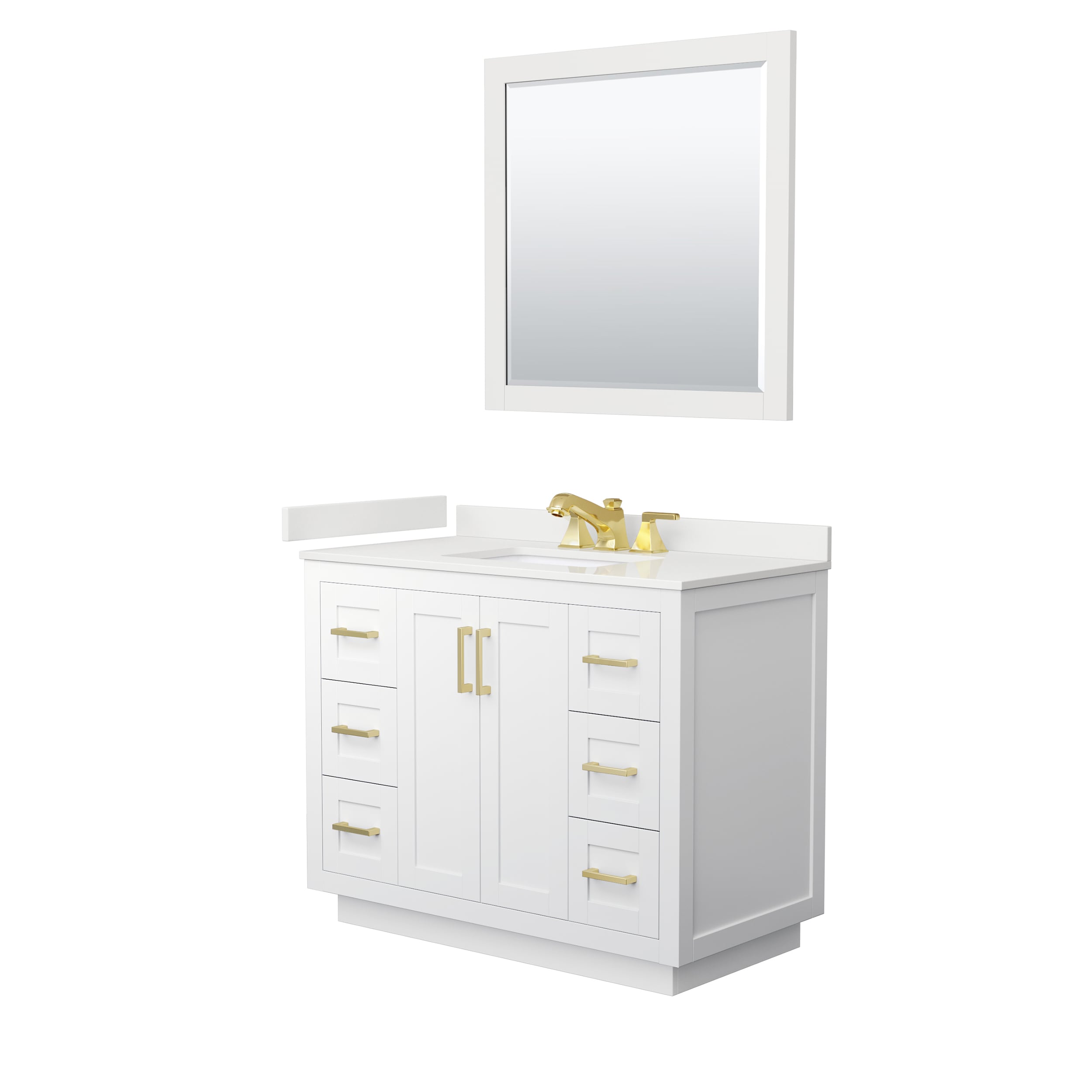 Wyndham Collection WCF292942SWGWQUS3M34 Bath-Vanity-Combo - View #2