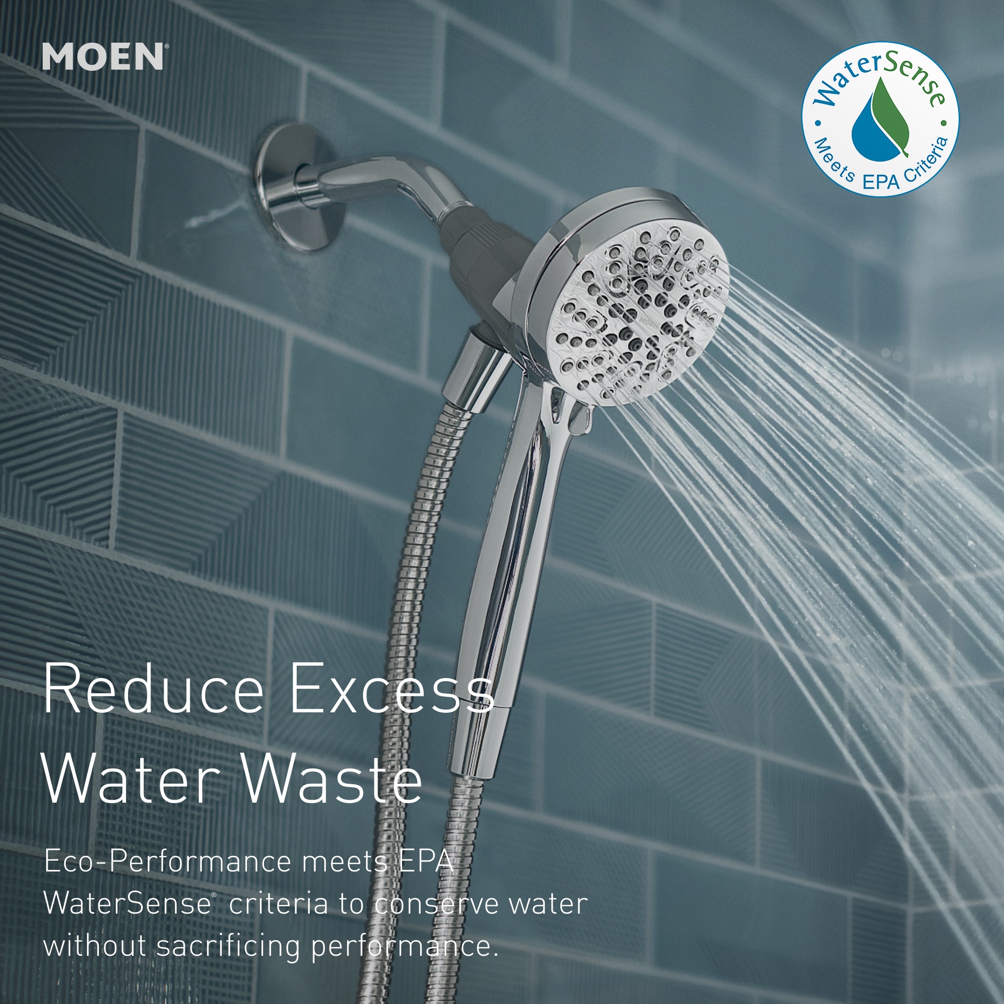 Moen 26100EPSRN Fixed-Showerhead - View #4