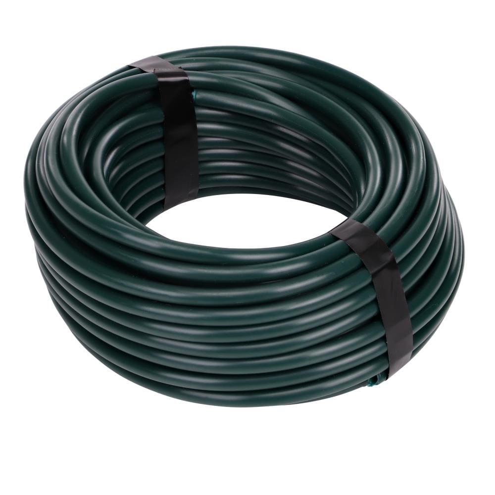 Drip Irrigation Distribution Tubing 1/4 in x 50 ft Micro Watering Black Hose 