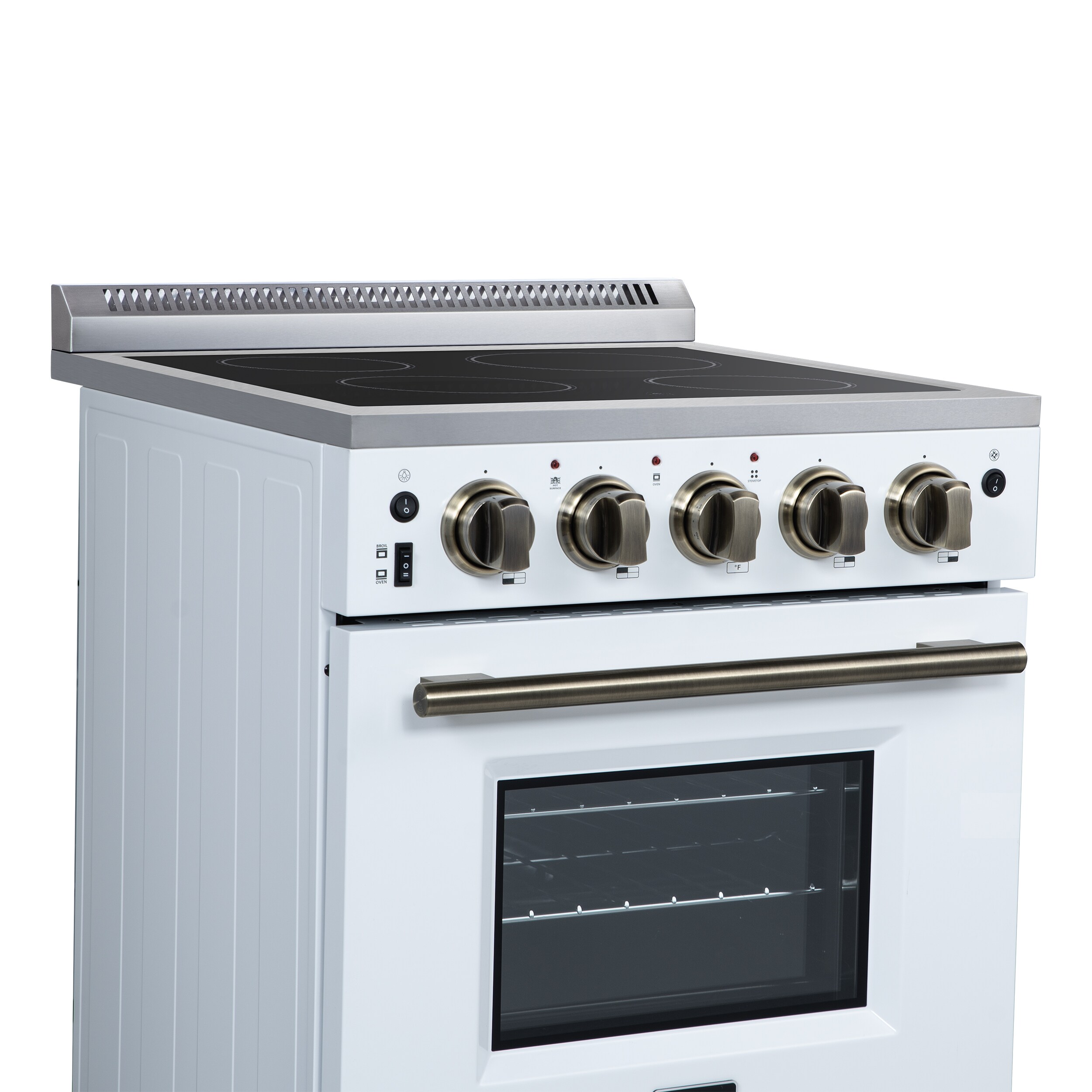 FORNO FFSEL6069-24WHT Freestanding-Electric-Ranges - View #10