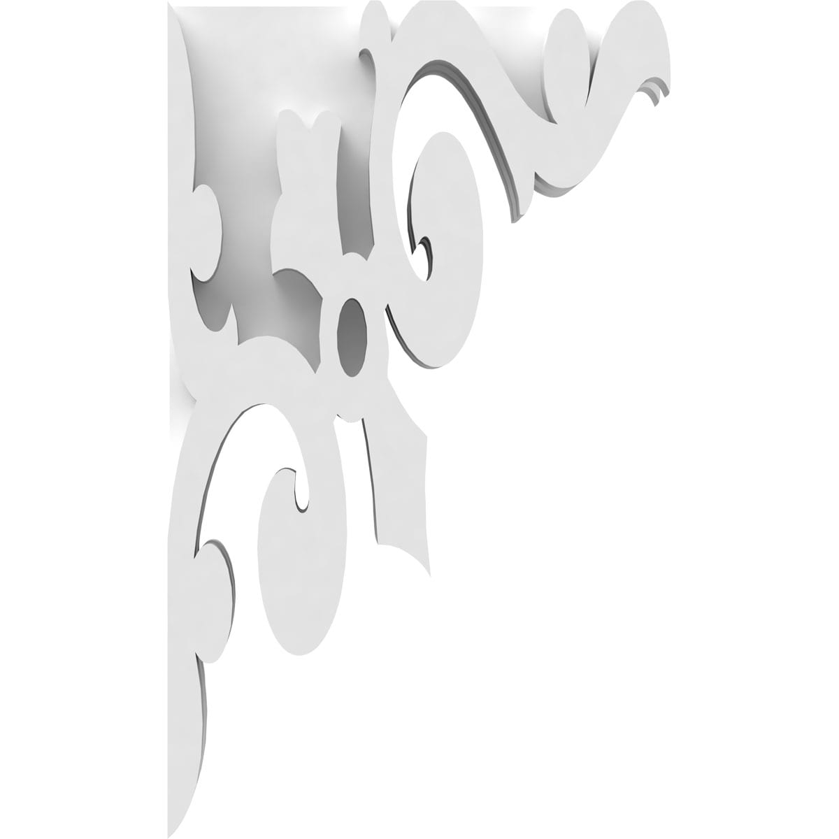 Ekena Millwork CORP01X06X10WH corbels - View #3