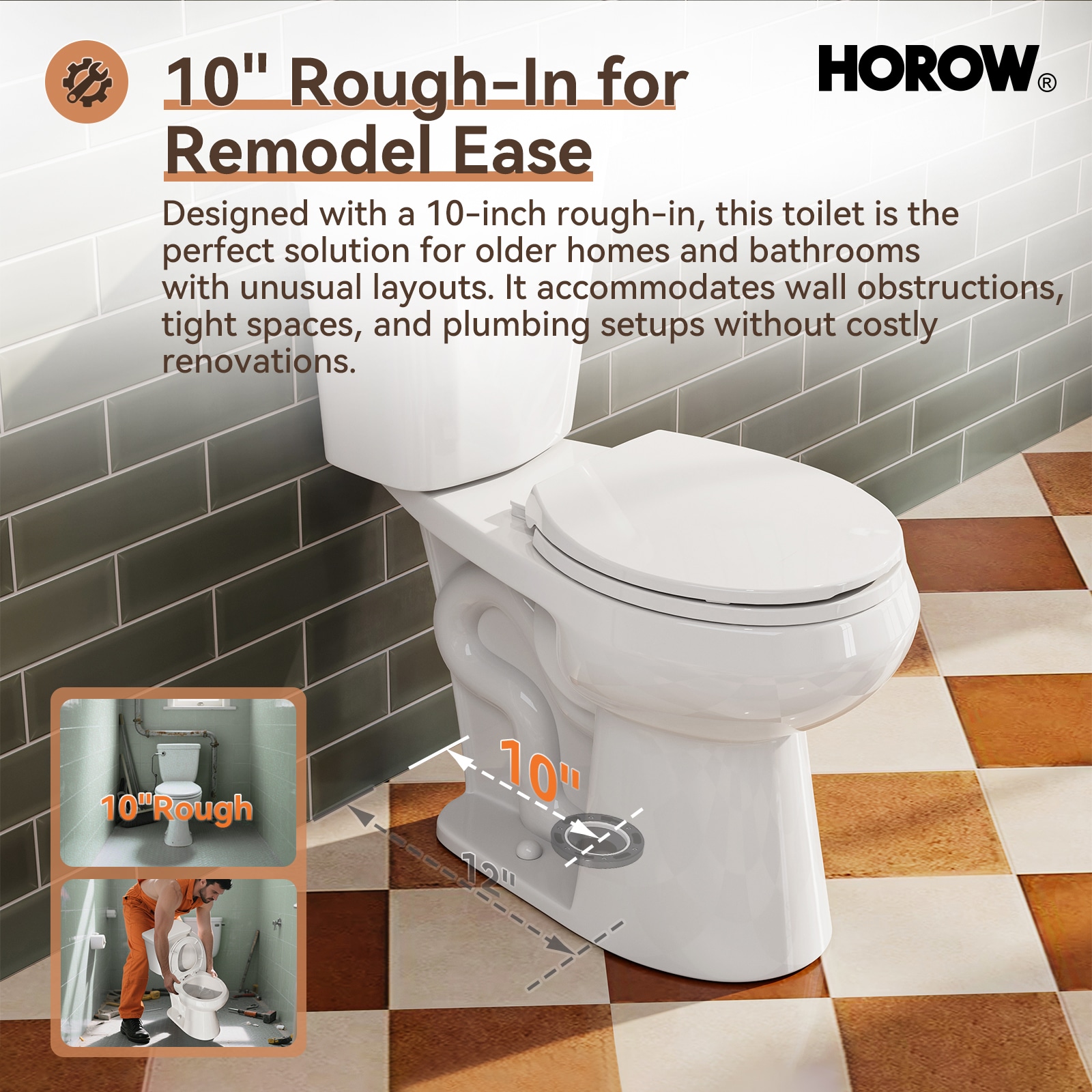 HOROW HWTT-R01S10 toilets - View #2