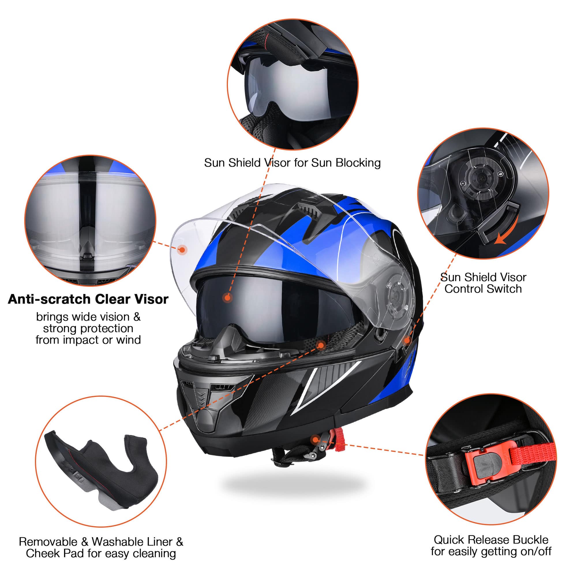 Yescom 33HEL003-162XXL-3-LO Sports-Equipment - View #6