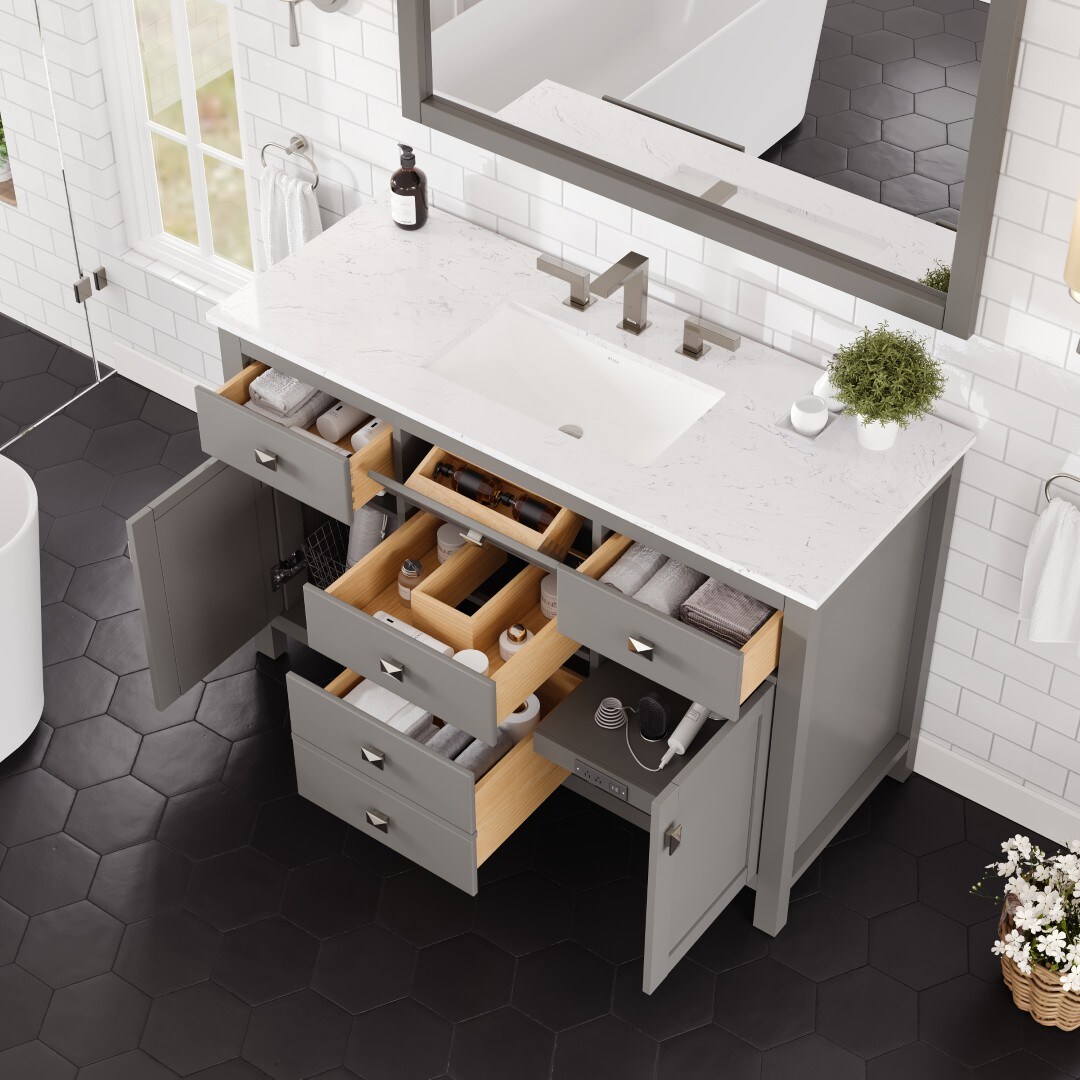 Eviva TVN313-48GR Bath-Vanity-Combo - View #5