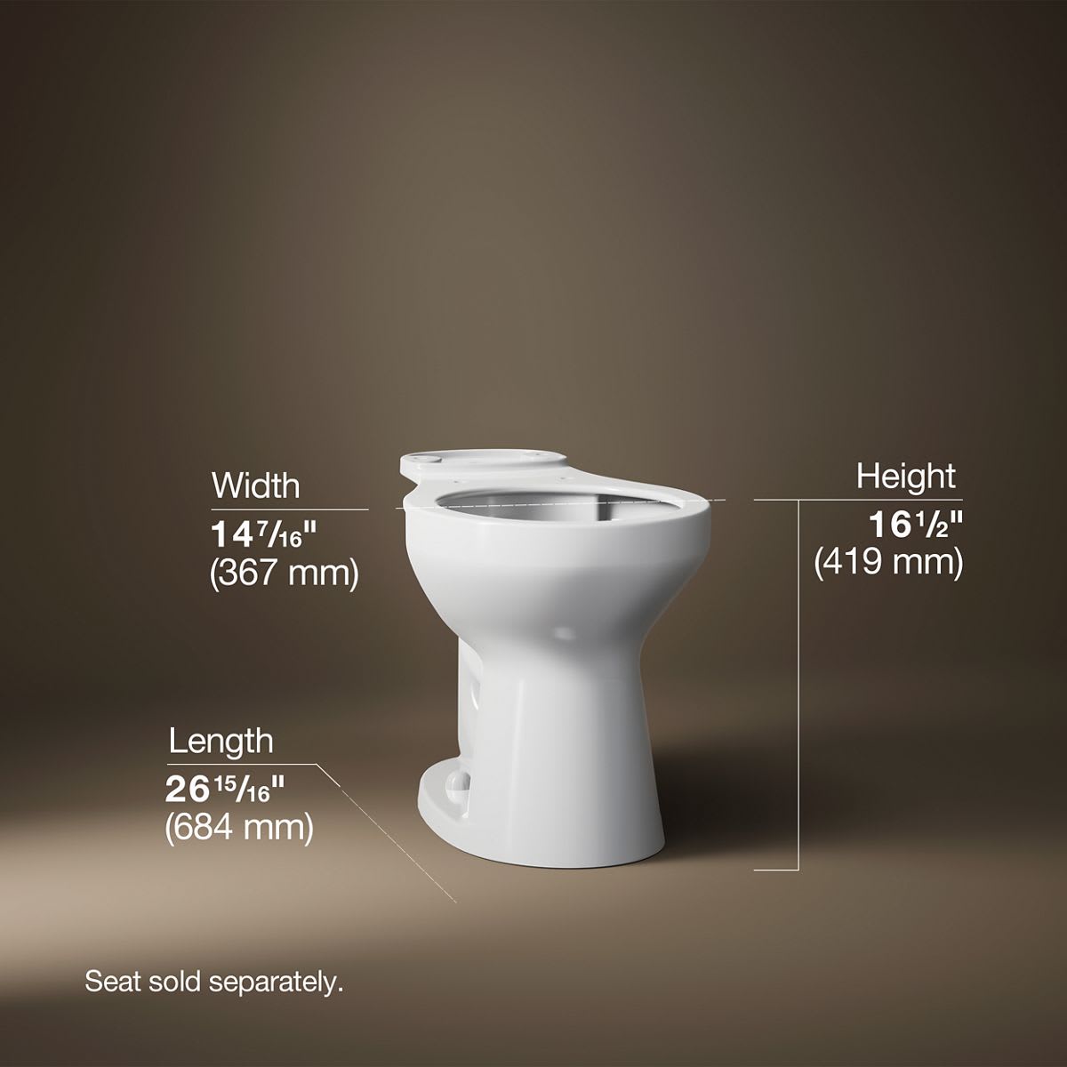 KOHLER 31589-0 Toilet-Bowls - View #7