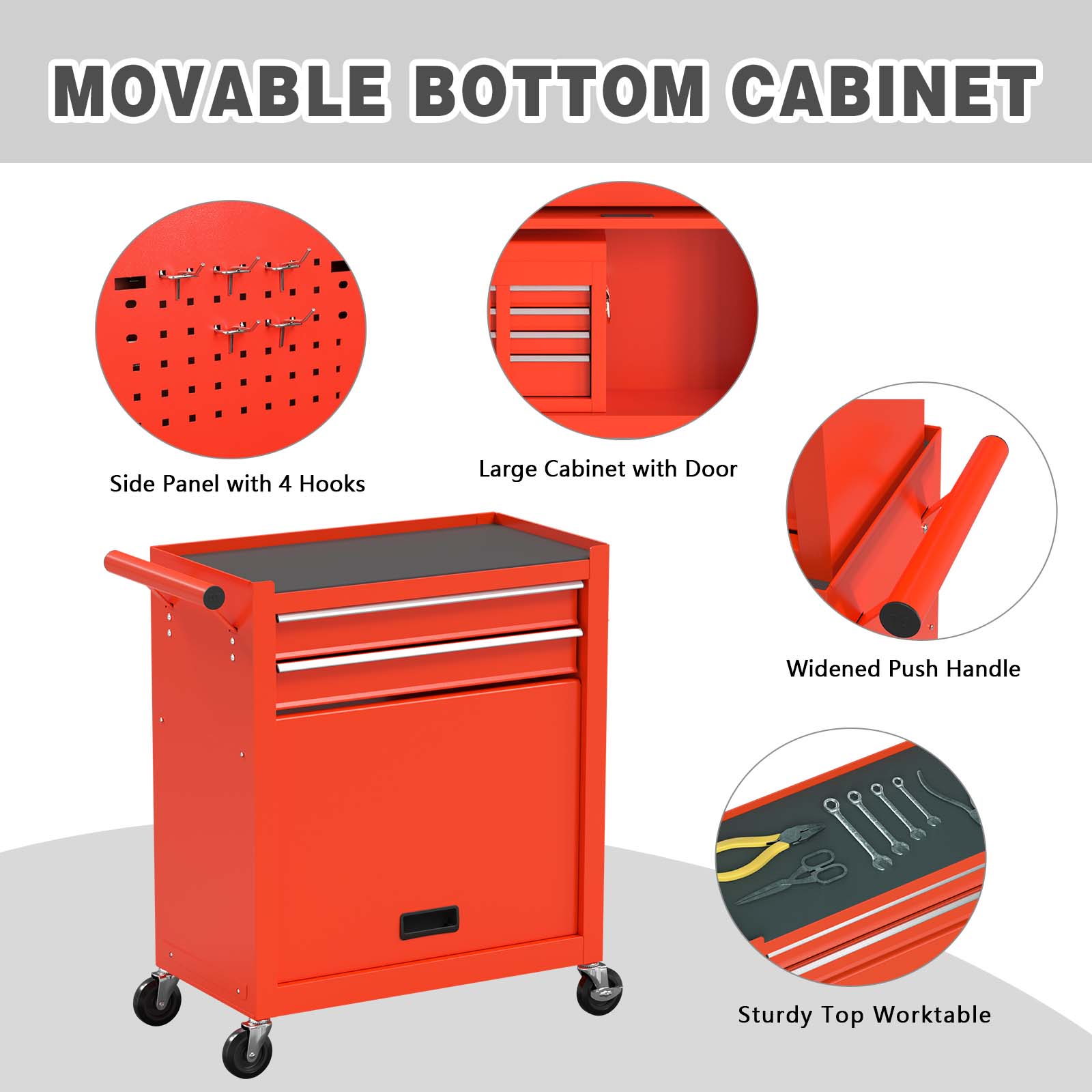 RaDEWAY TH111207-RD Tool-Cabinets - View #5