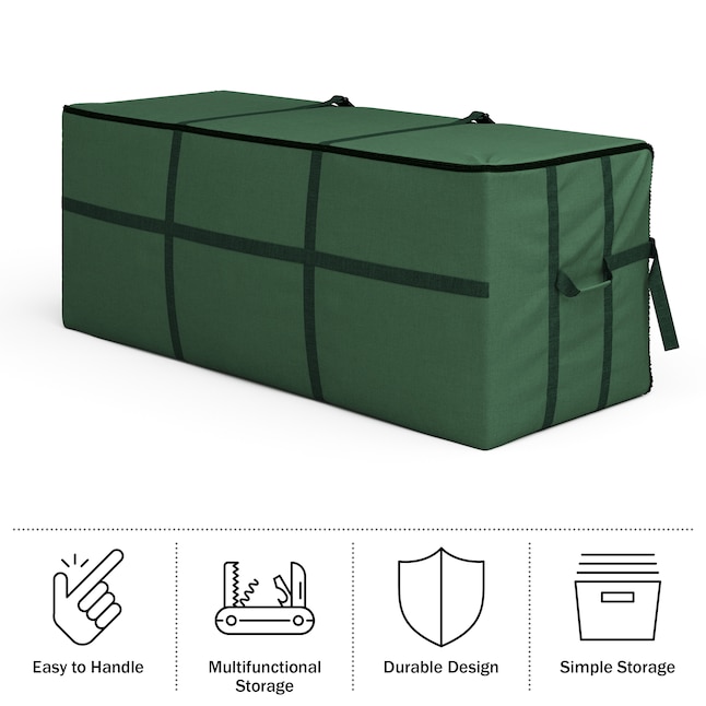 Hastings Home 24-in W x 24-in H Green Christmas Tree Storage Bag (For ...