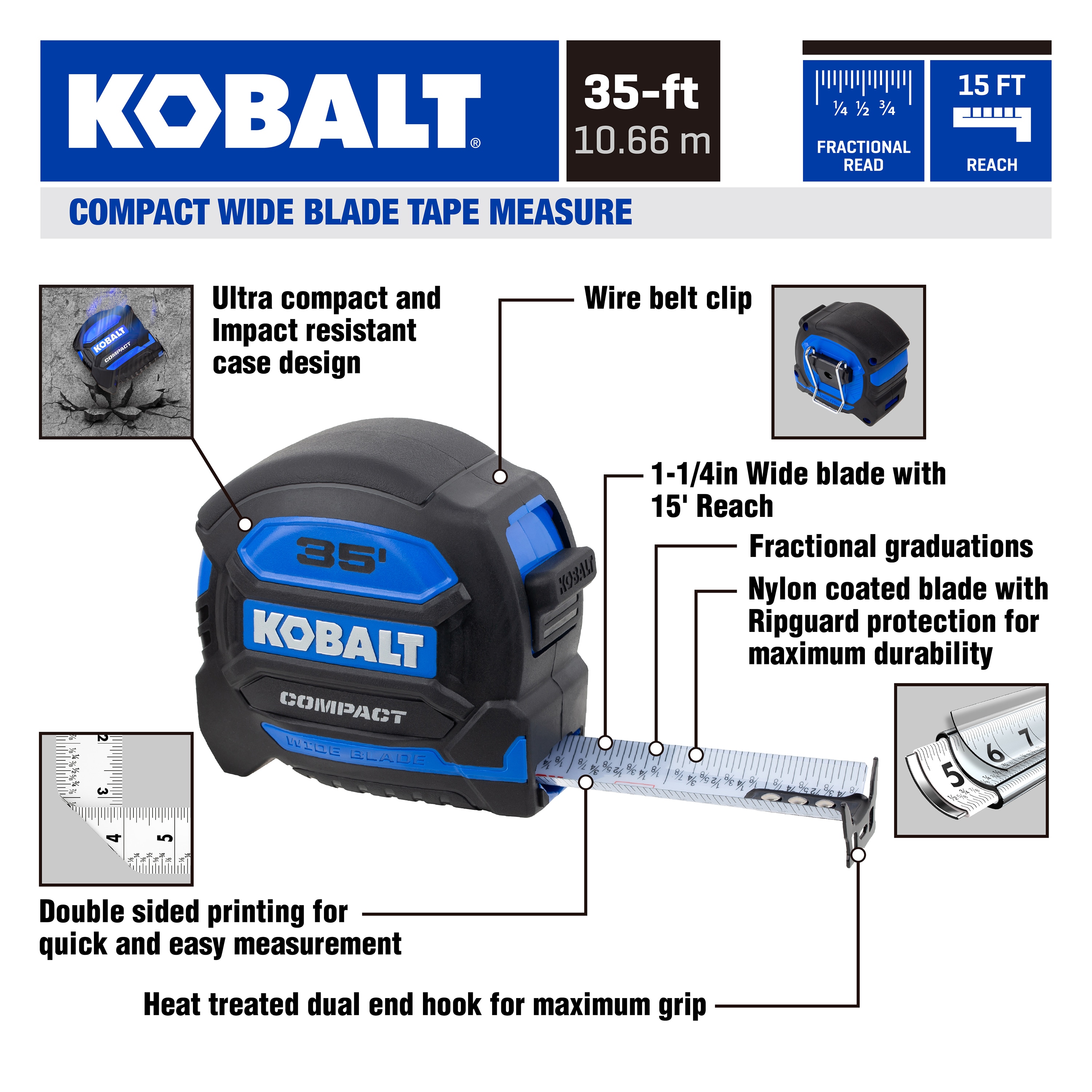 Kobalt KB97335 Tape-Measures - View #9