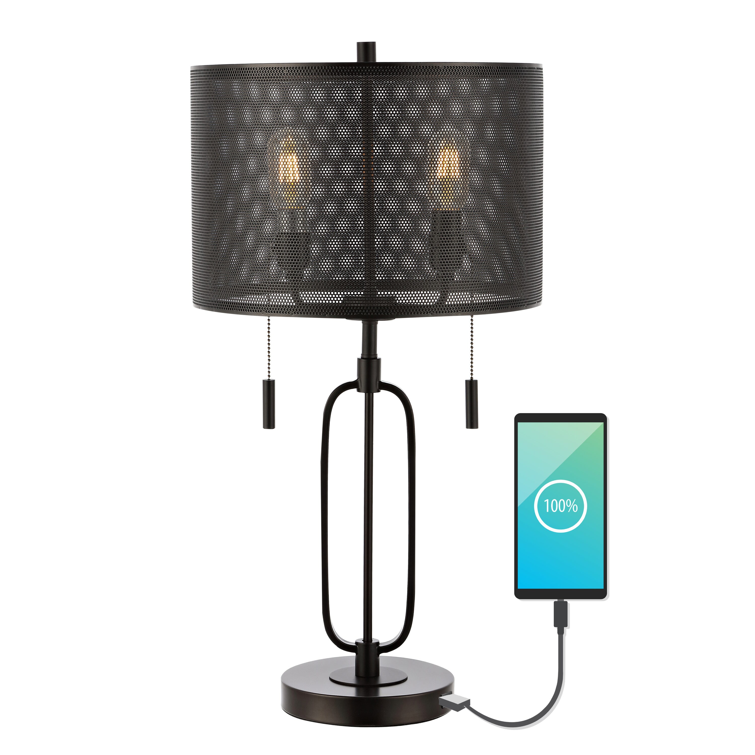 JONATHAN  Y JYL1111A Table-Lamps - View #2