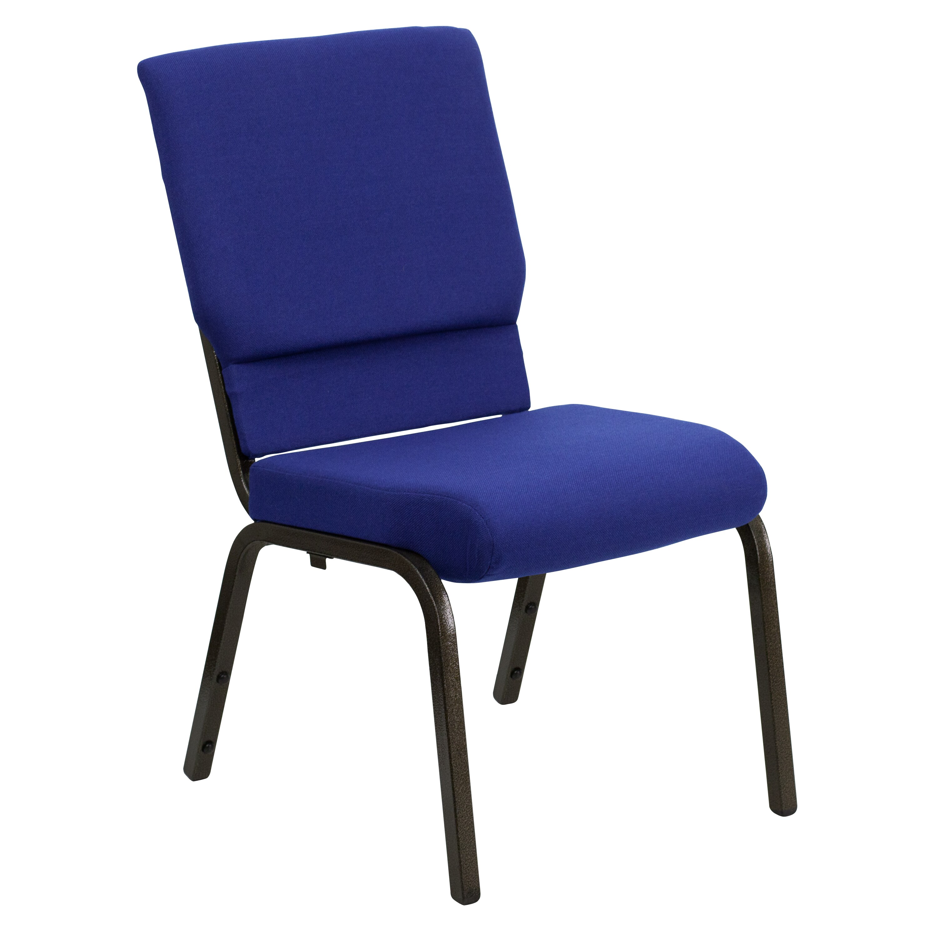 Flash Furniture 812581012750 Modern Navy Blue Fabric/Gold Vein Frame Accent Chair