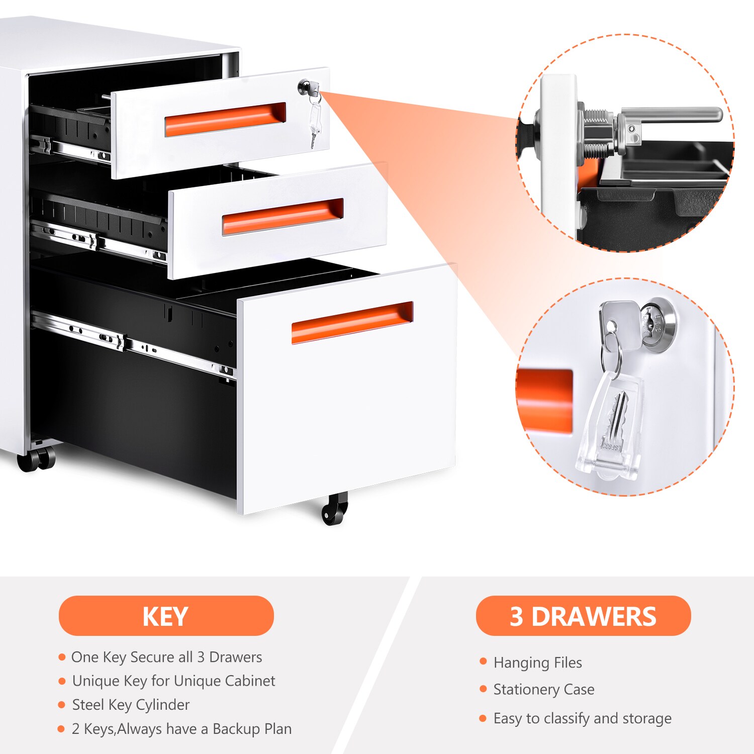 CASAINC LY-WF950GAA Filing-Cabinets - View #5